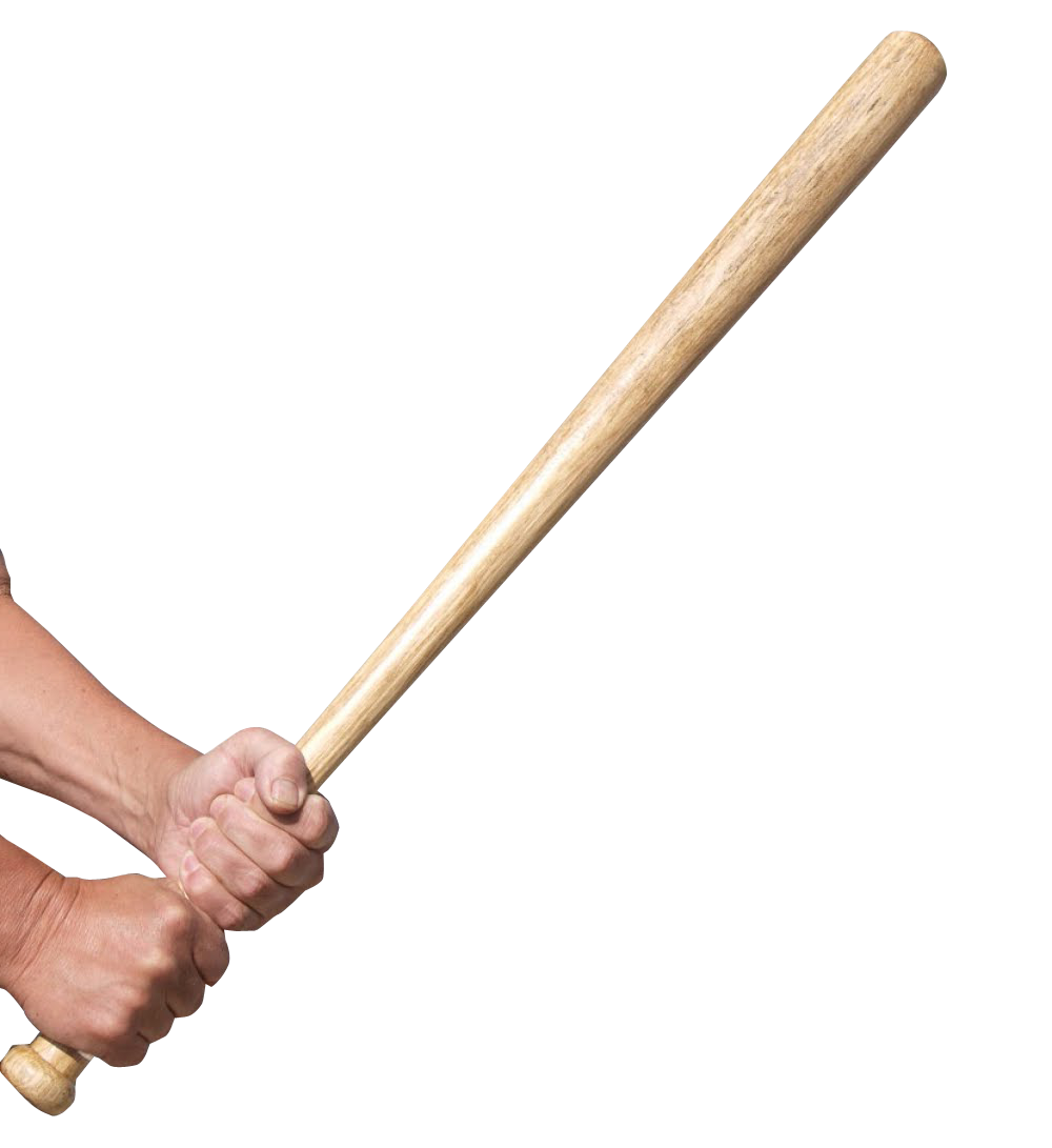 手握棒球棒 壁紙