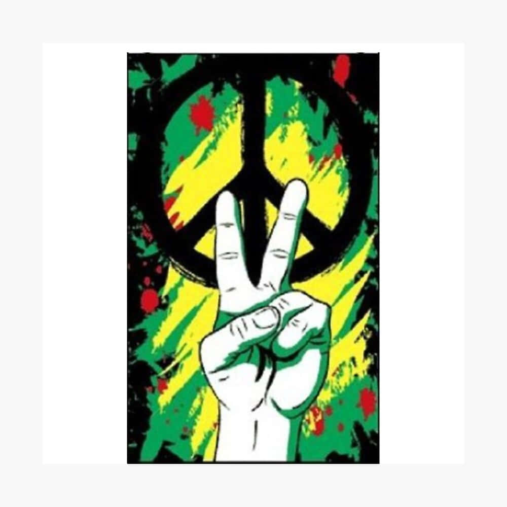 「找到內心的平靜，才能將和平傳遞給他人。」 壁紙
