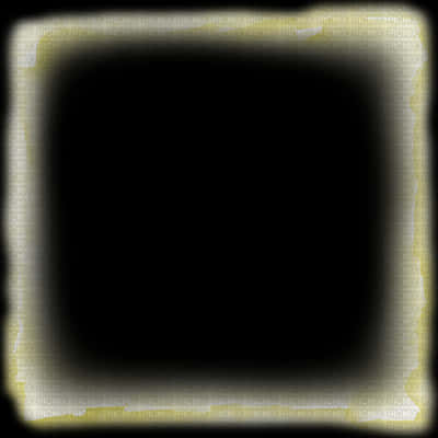 抽象_黑色_虛空_黃色邊框 壁紙