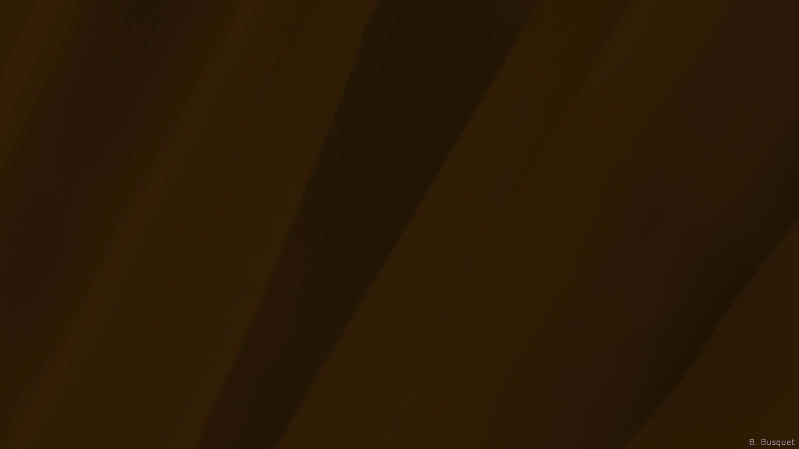 Dark Brown 桌布 壁紙 — 抽象數位藝術作品，具有深棕色和深琥珀色調的分層對角線條紋。