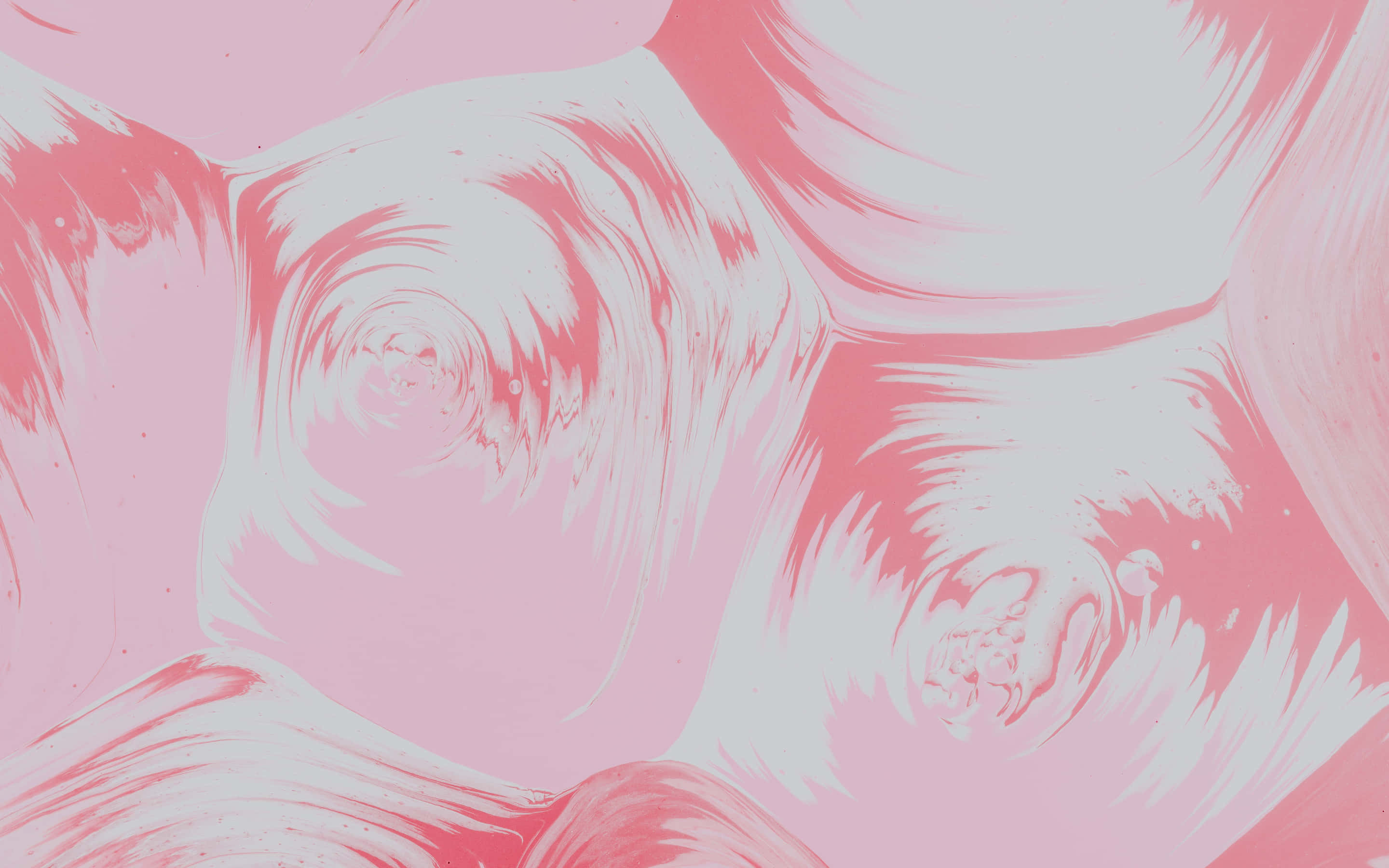 Pink Abstract 桌布 壁紙 — 抽象旋轉的粉紅色和白色筆觸營造出柔軟夢幻的紋理背景。