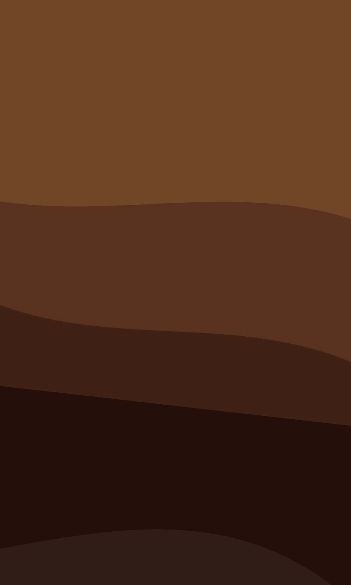 Brown Abstract 桌布 壁紙 — 抽象桌布，帶有從淺到深的柔和層疊大地棕色調漸變。