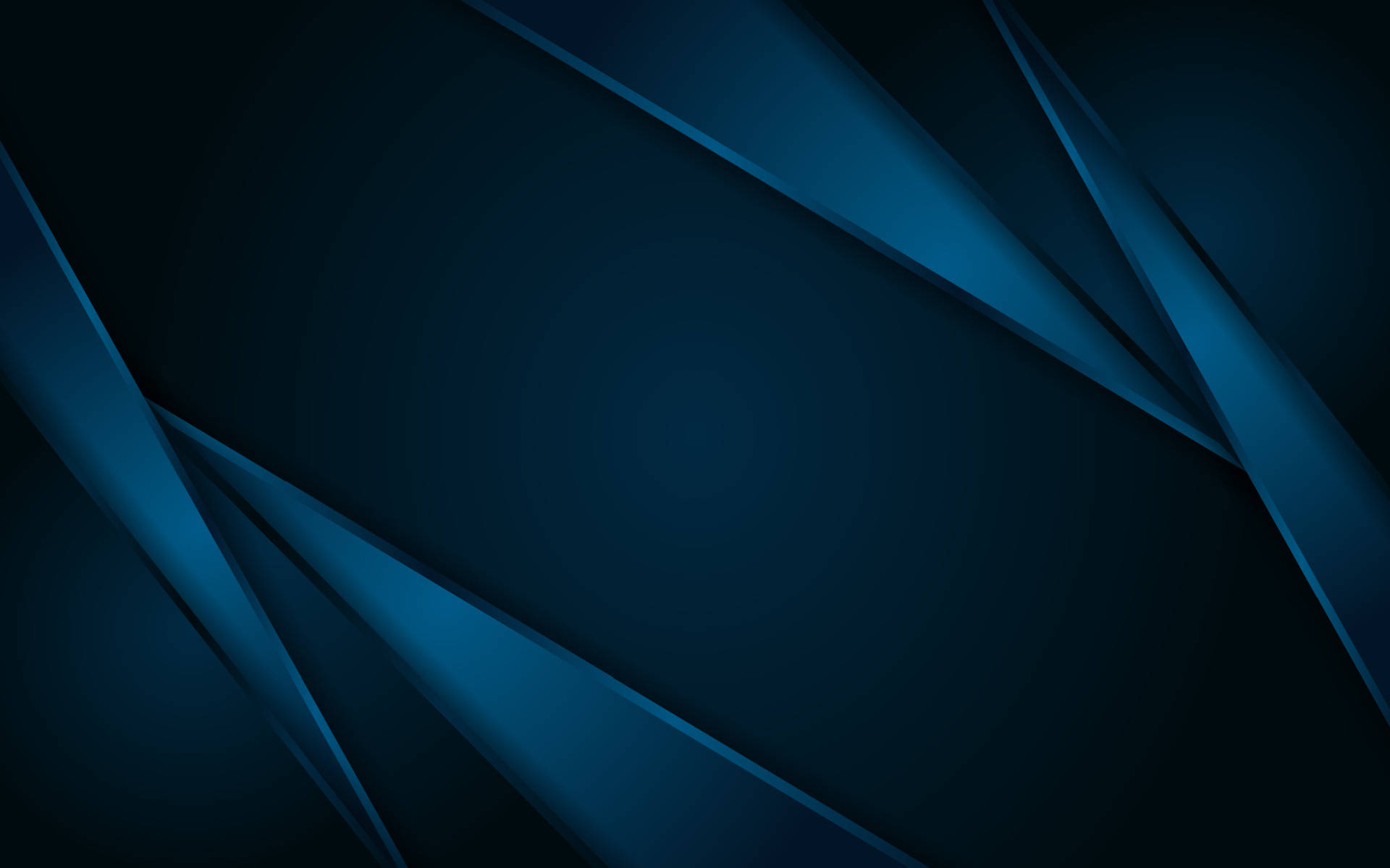 帶有銳利角度和柔和漸變的深藍色抽象幾何背景。 — 深藍色 GIF 壁紙