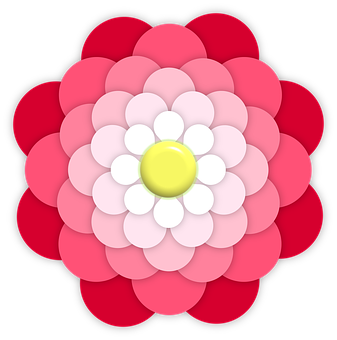 抽象花卉平面設計 壁紙