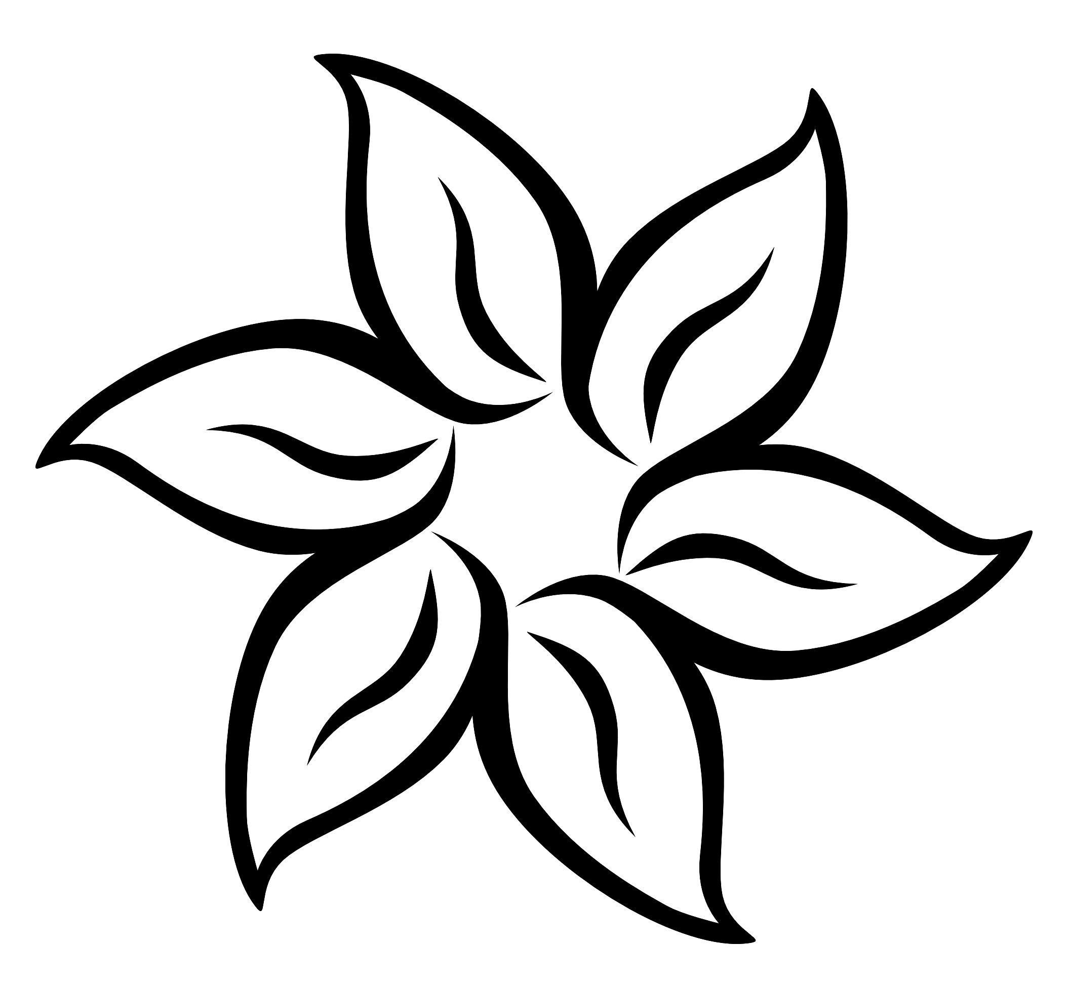 抽象花卉設計圖形 壁紙