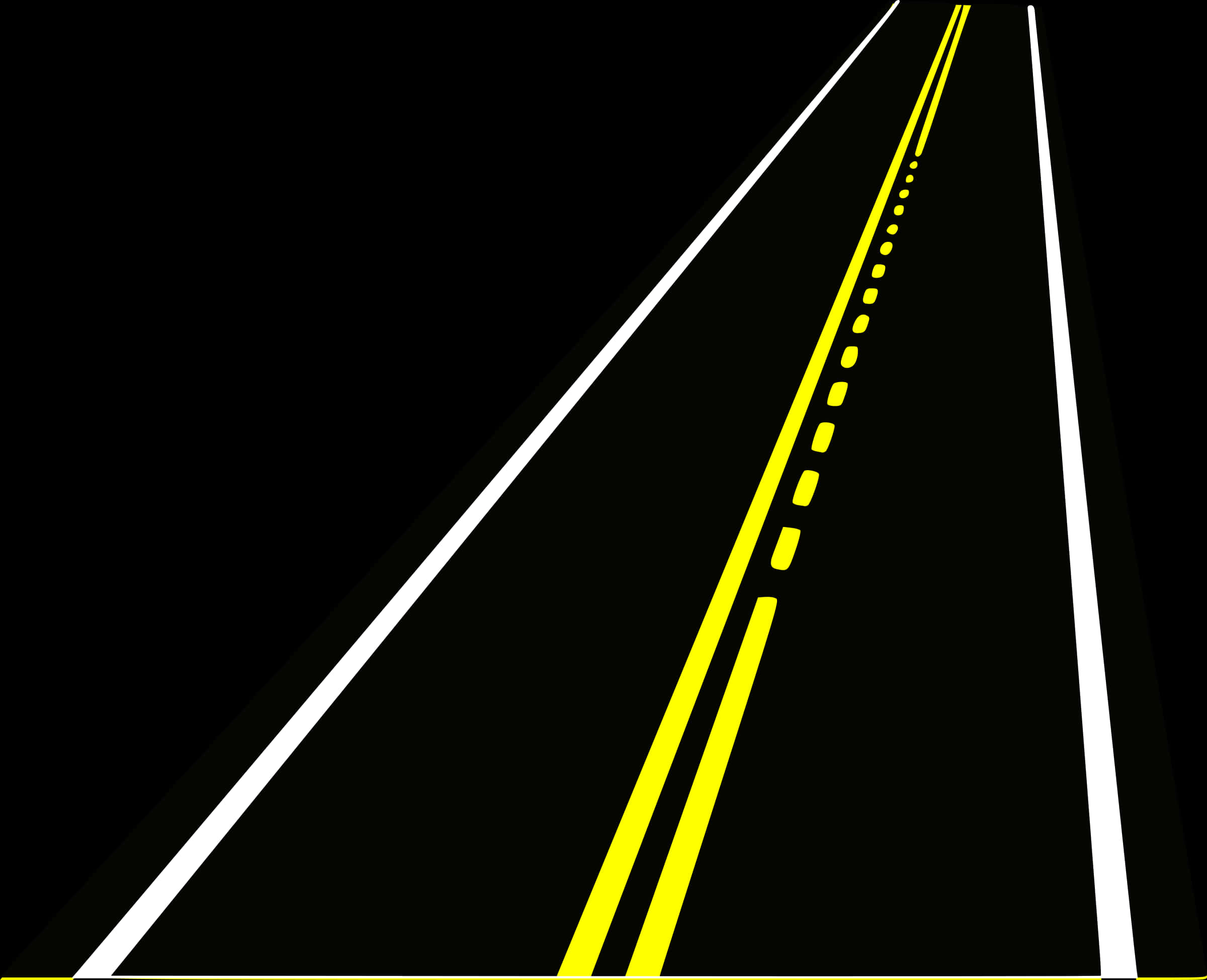 抽象道路線條藝術 壁紙