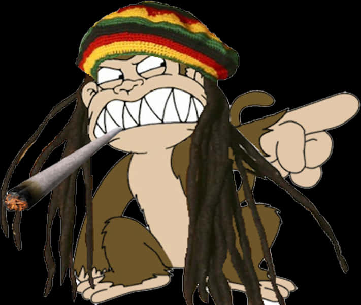 拉斯特猴子卡通 壁紙