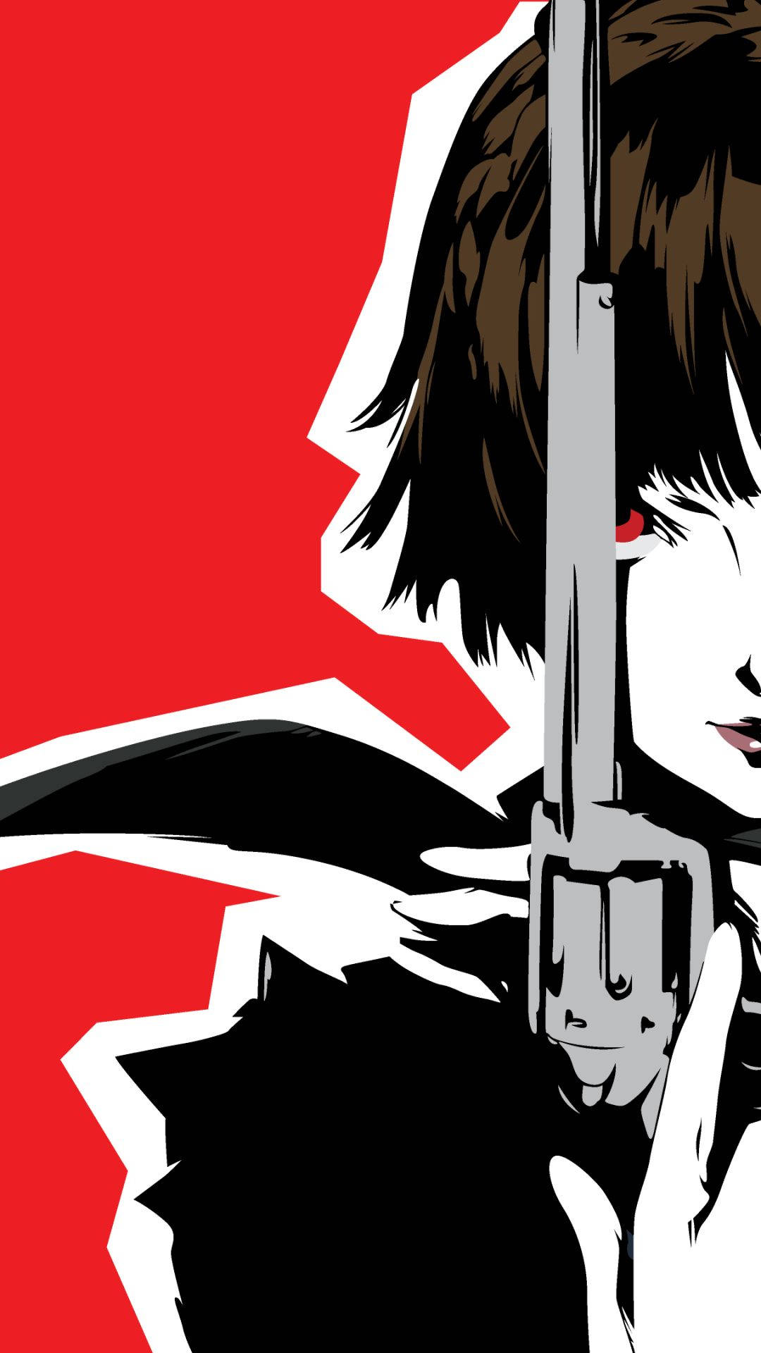 持槍角色 Persona 5 手機 壁紙