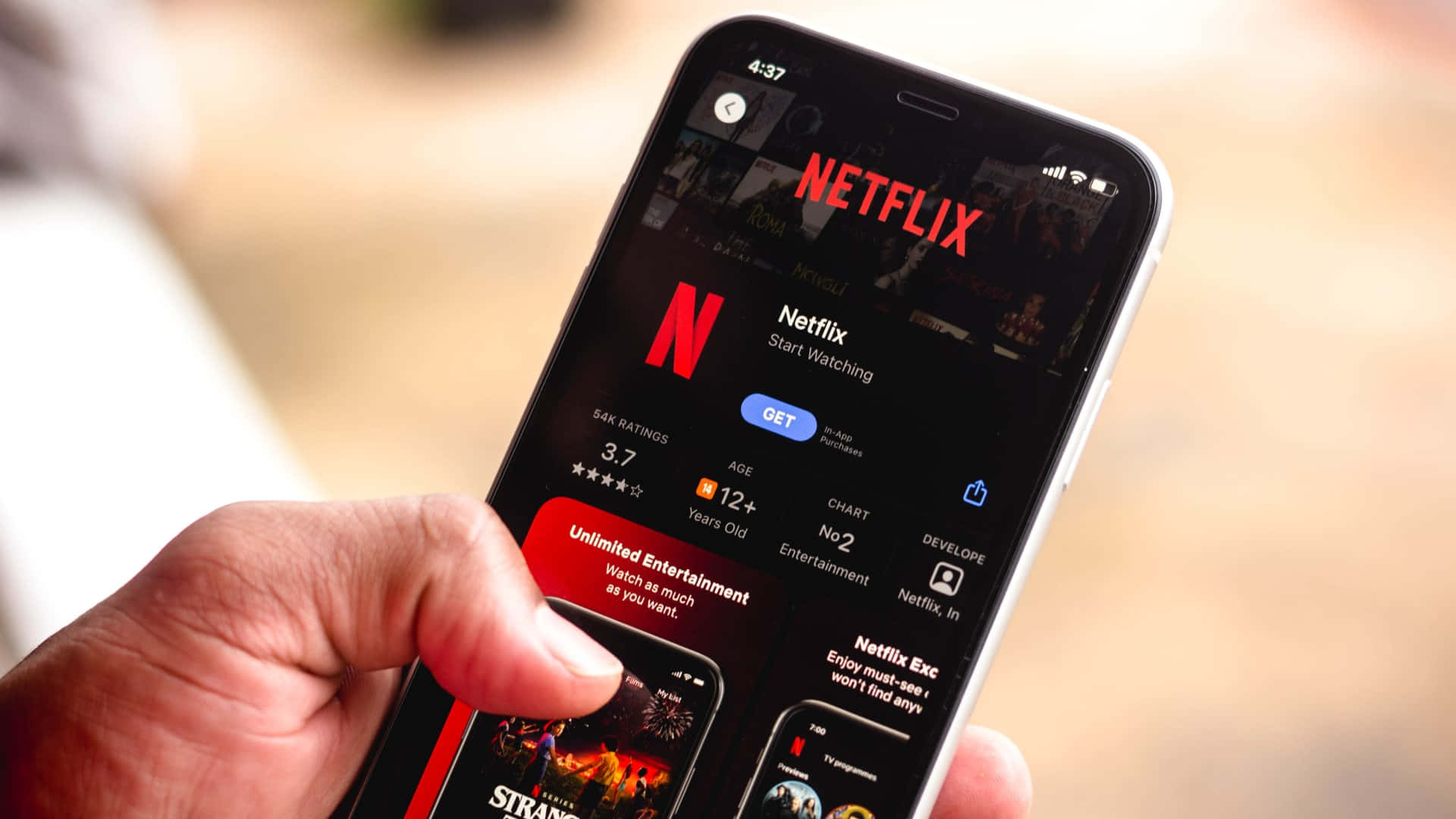 探索Netflix的無限可能 壁紙