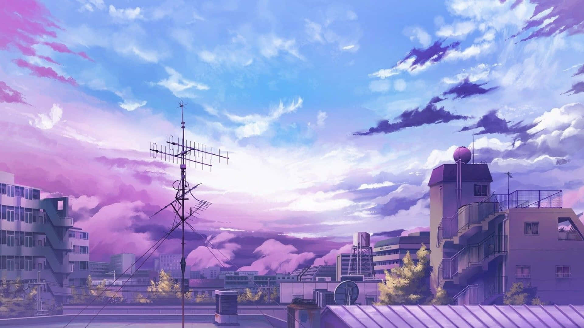 探索廣闊的動畫風景 壁紙