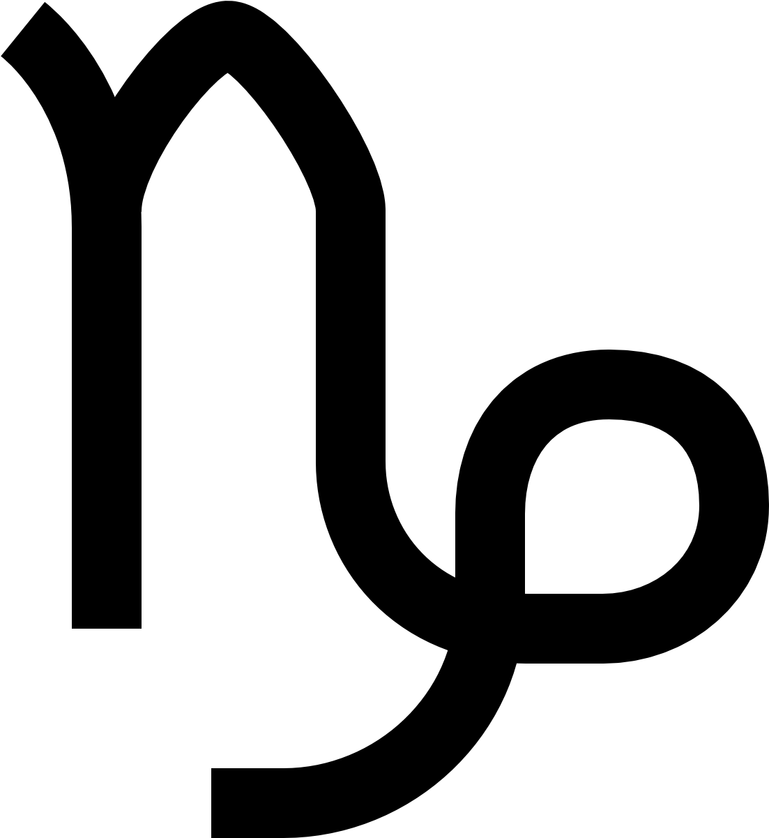 摩羯座星座符號圖形 壁紙