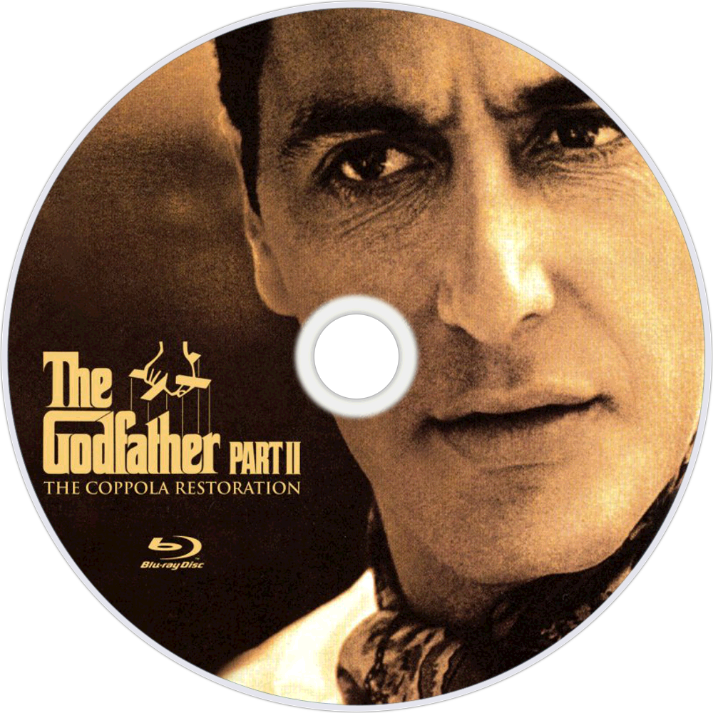The Godfather 桌布 壁紙 — 《教父2》的懷舊色調Blu-ray光碟上一個男人的強烈面孔特寫。