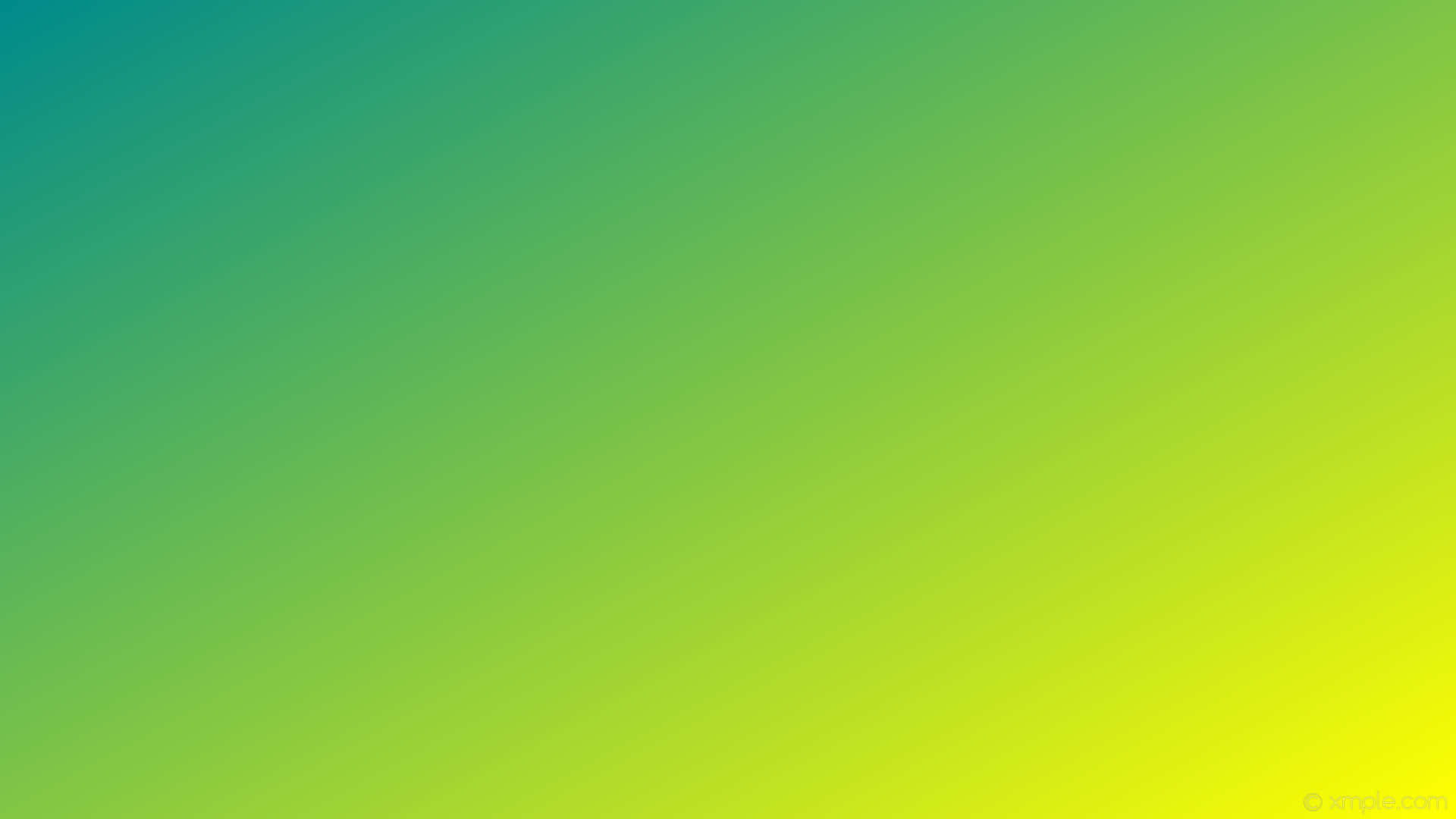 Yellow Gradient 桌布 壁紙 — 整個畫面呈現從青綠色到萊姆綠的平滑漸變。