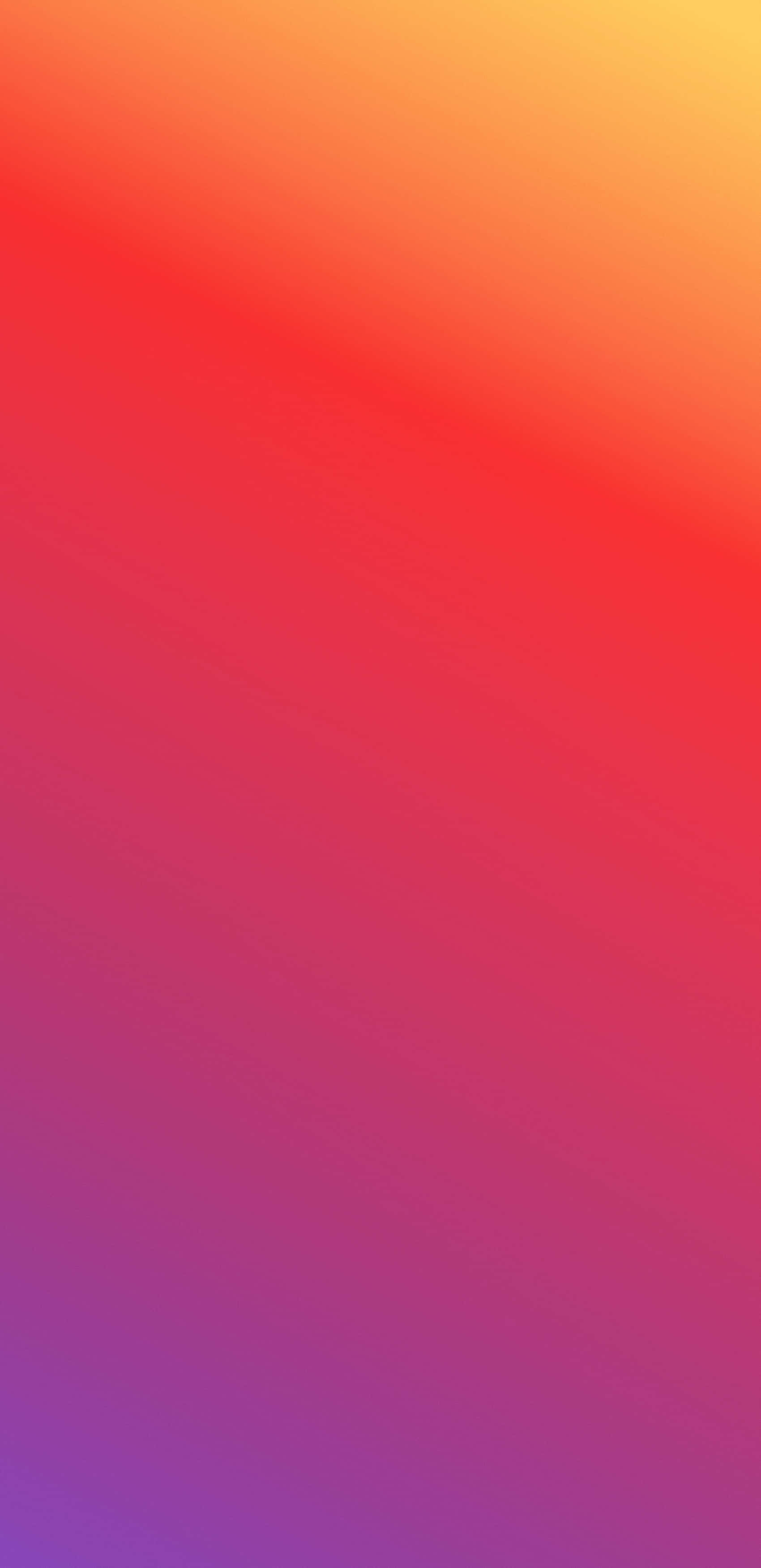 Orange Gradient 桌布 壁紙 — 整個畫面呈現由暖橙色到深洋紅色再到冷紫色的平滑漸變。