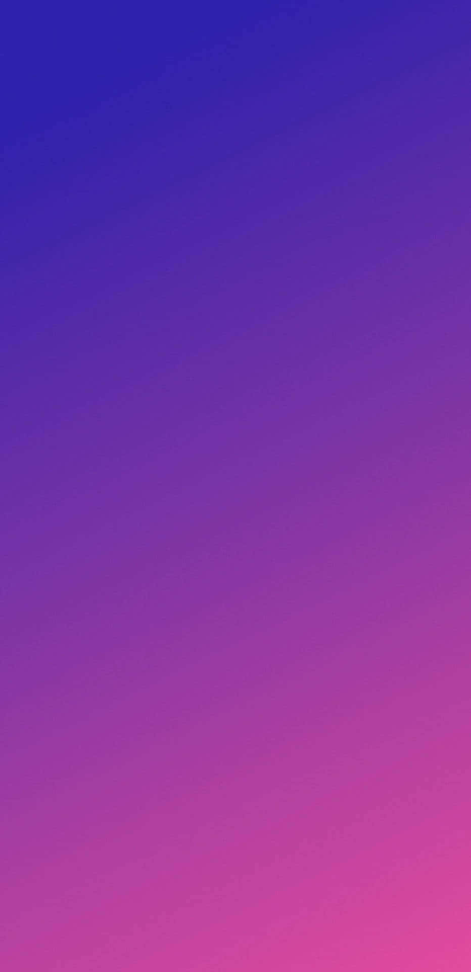 iPhone 桌布 壁紙 — 整個畫面呈現由深藍色到充滿活力的粉紅色的平滑漸變。
