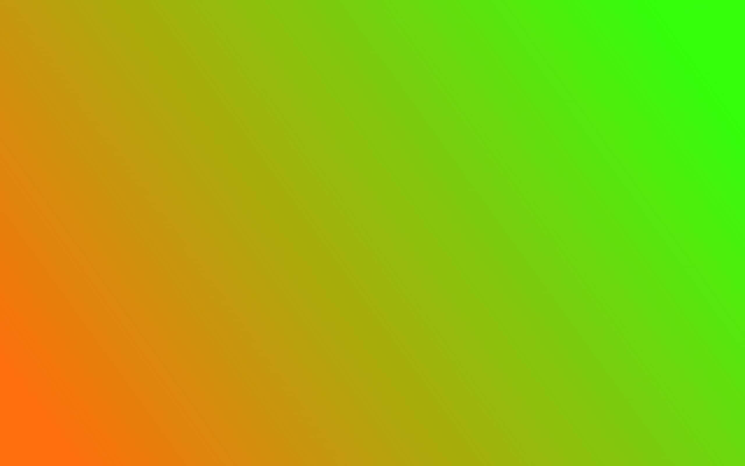 Orange Gradient 桌布 壁紙 — 整個畫面從溫暖的橙色平滑過渡到明亮的綠色。