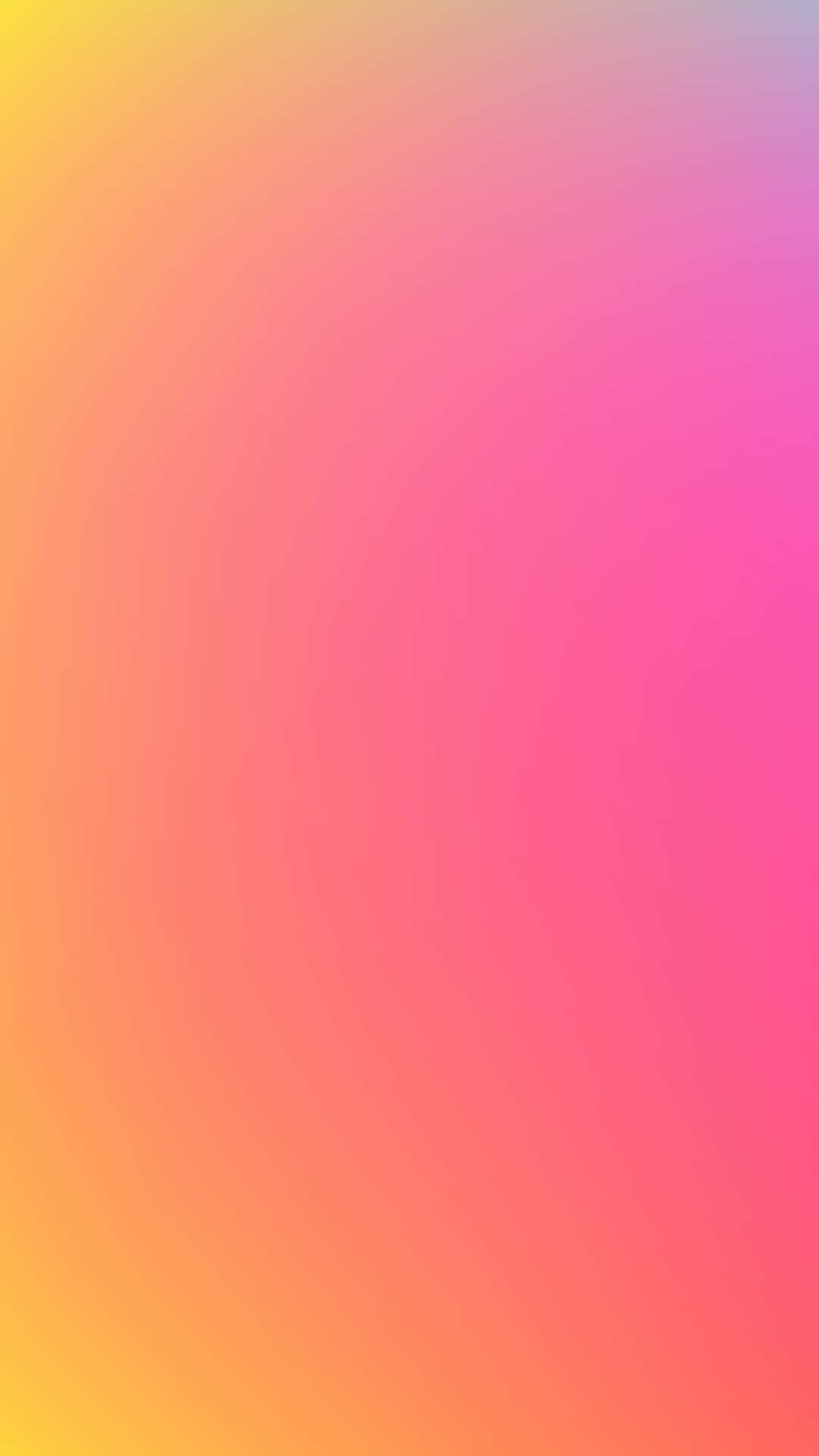 Pastel Gradient 桌布 壁紙 — 整個畫面從溫暖的黃色過渡到充滿活力的粉紅色，形成平滑的漸變。