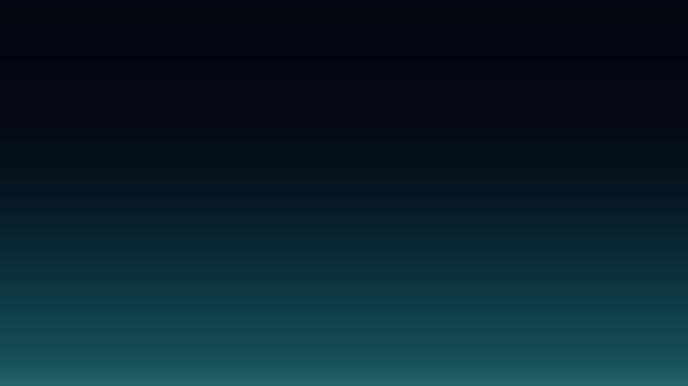 漸層 桌布 壁紙 — 整個畫面由深黑色平滑過渡到濃郁的青綠色漸變。