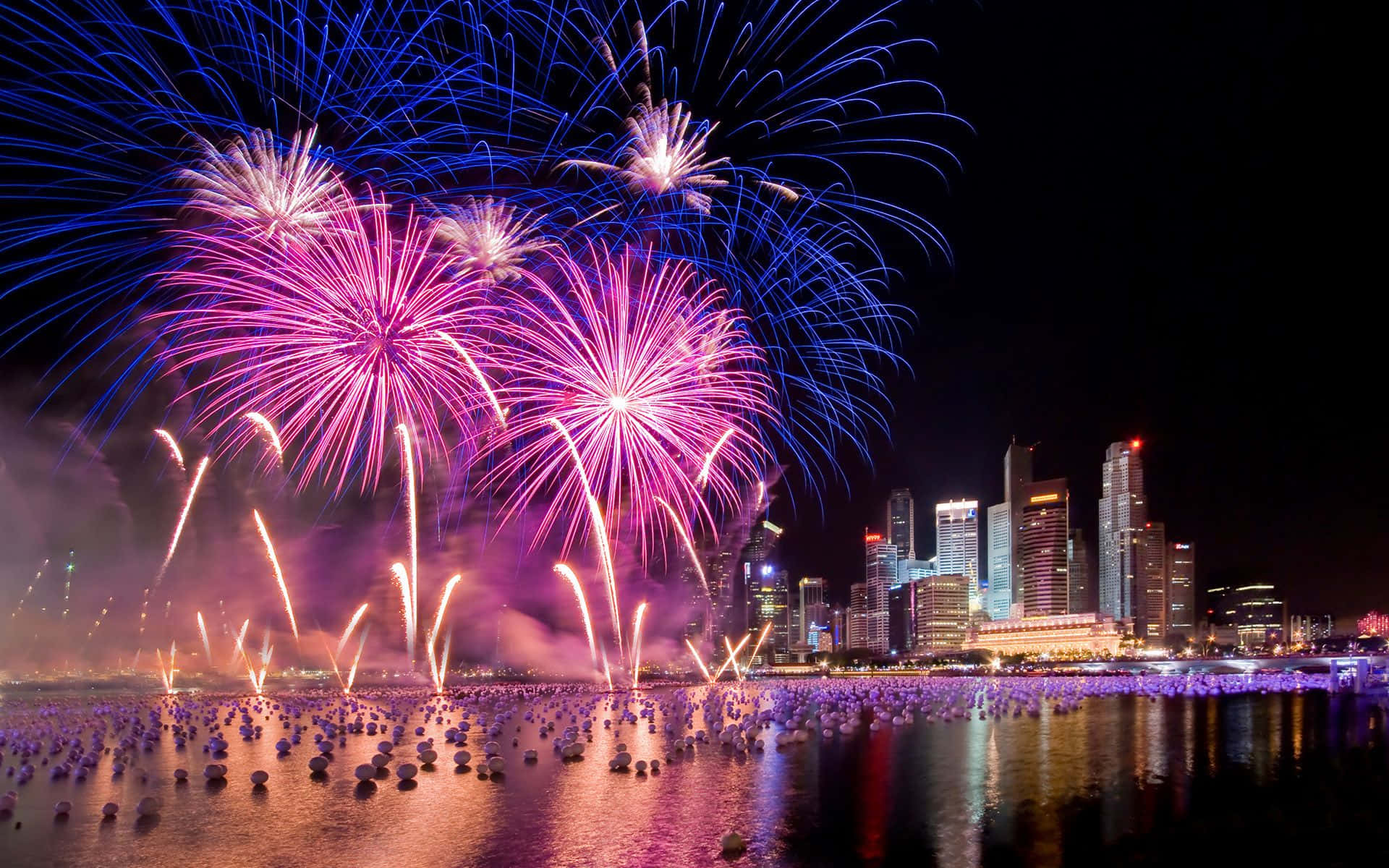 新年快樂背景 壁紙