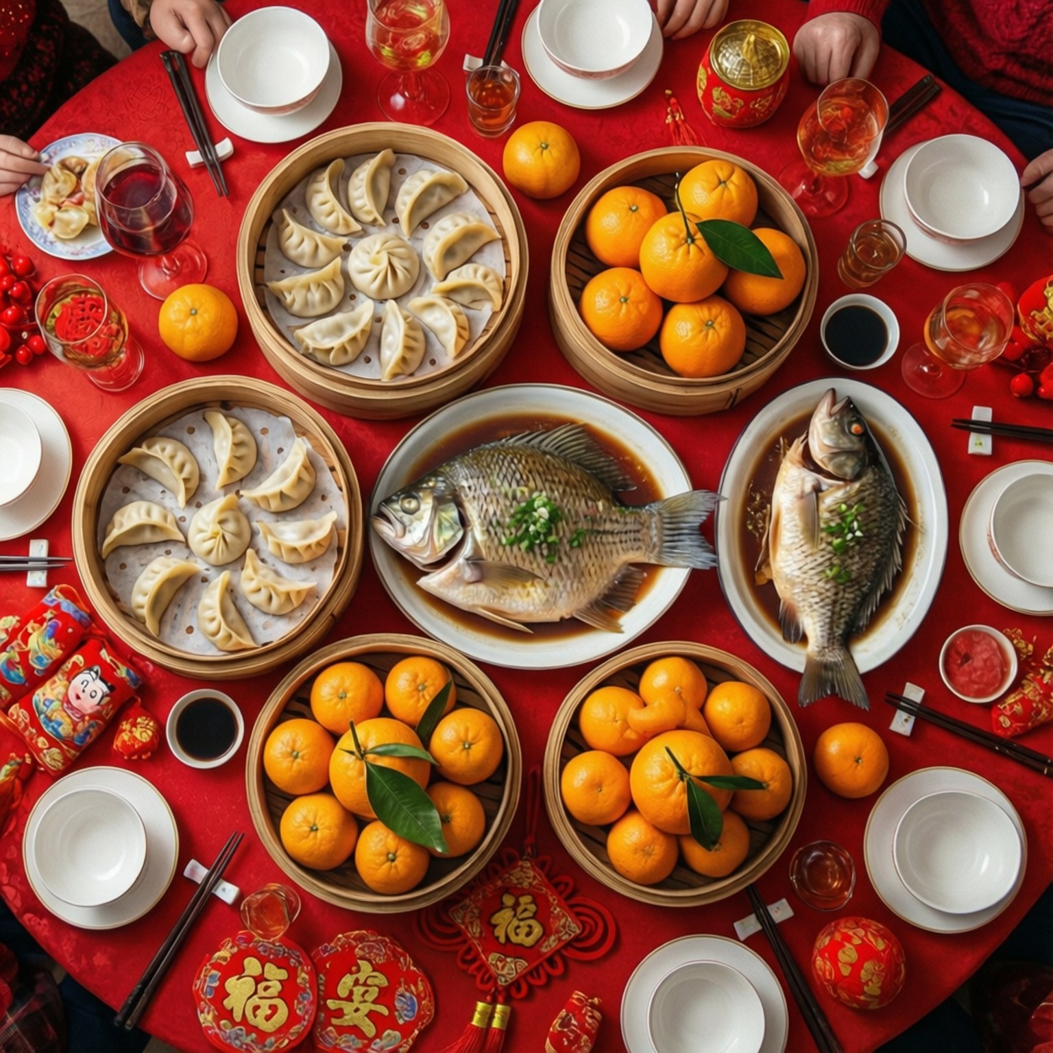 新年盛宴 壁紙