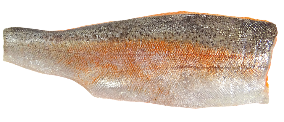 新鮮鮭魚片質地 壁紙