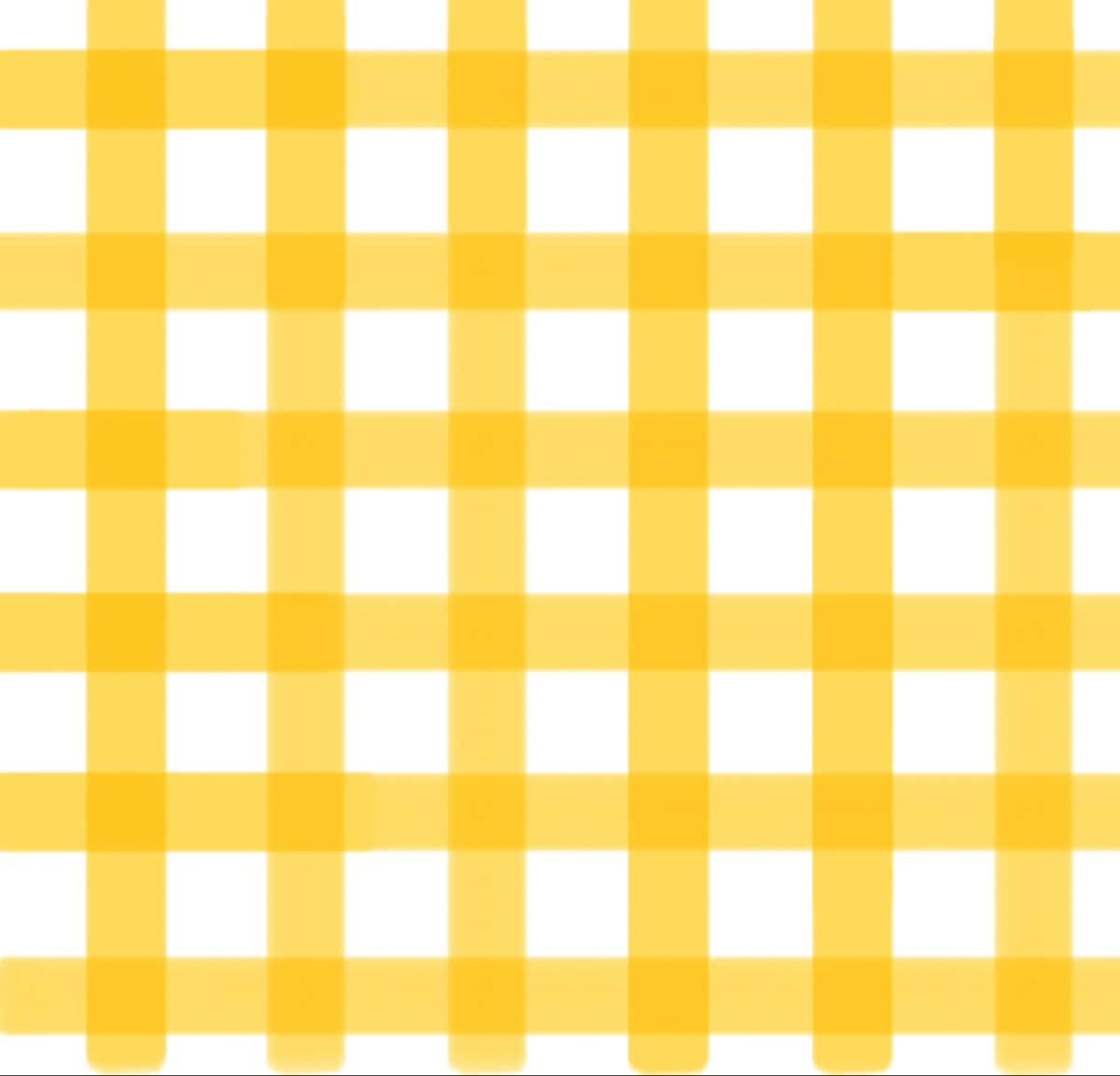 Plaid 桌布 壁紙 — 明亮的黃白格紋圖案，帶有柔和漸層和清晰線條。
