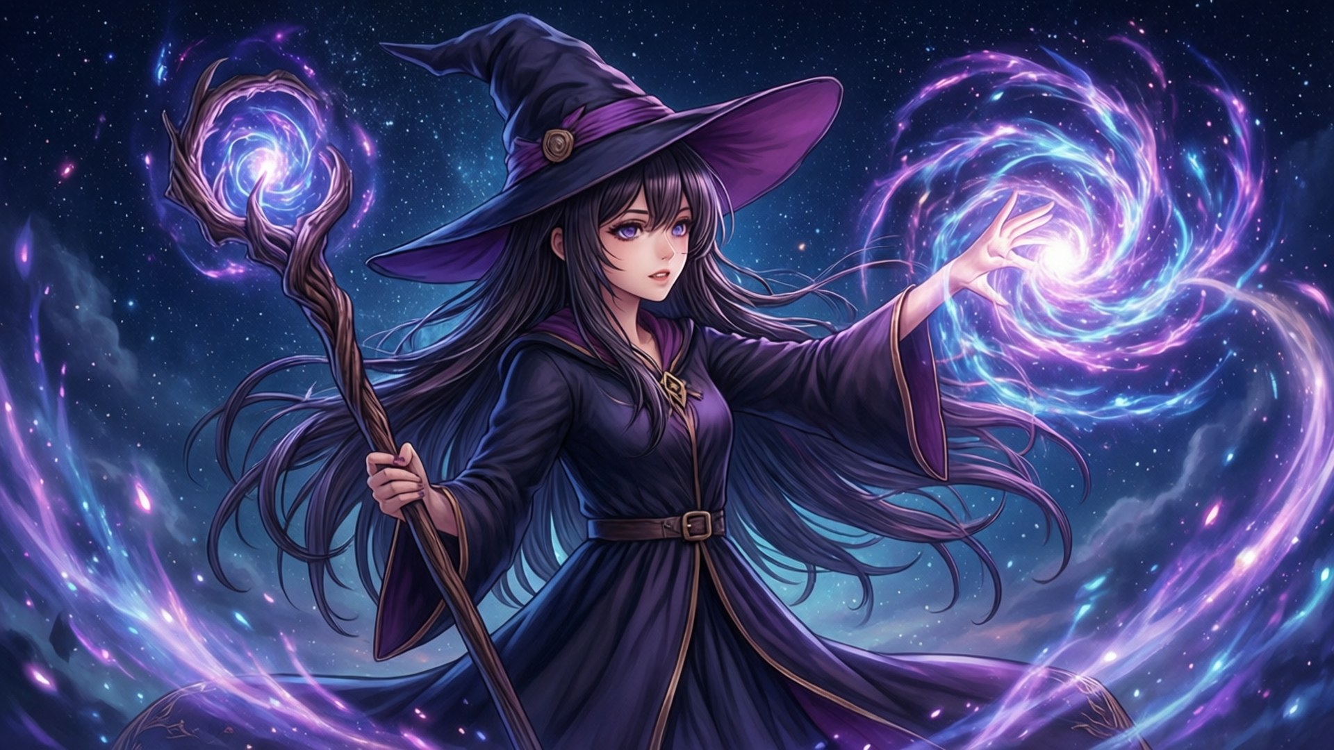 星夜女巫 壁紙