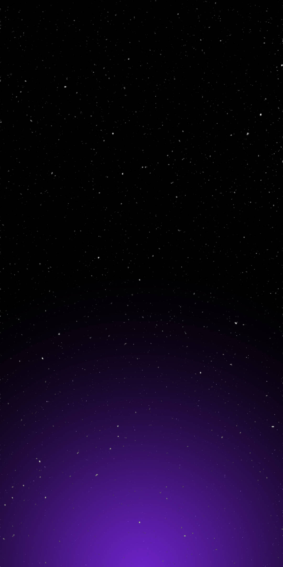 黑紫美學 桌布 壁紙 — 星空夜空從深黑色過渡到充滿活力的紫色漸變。