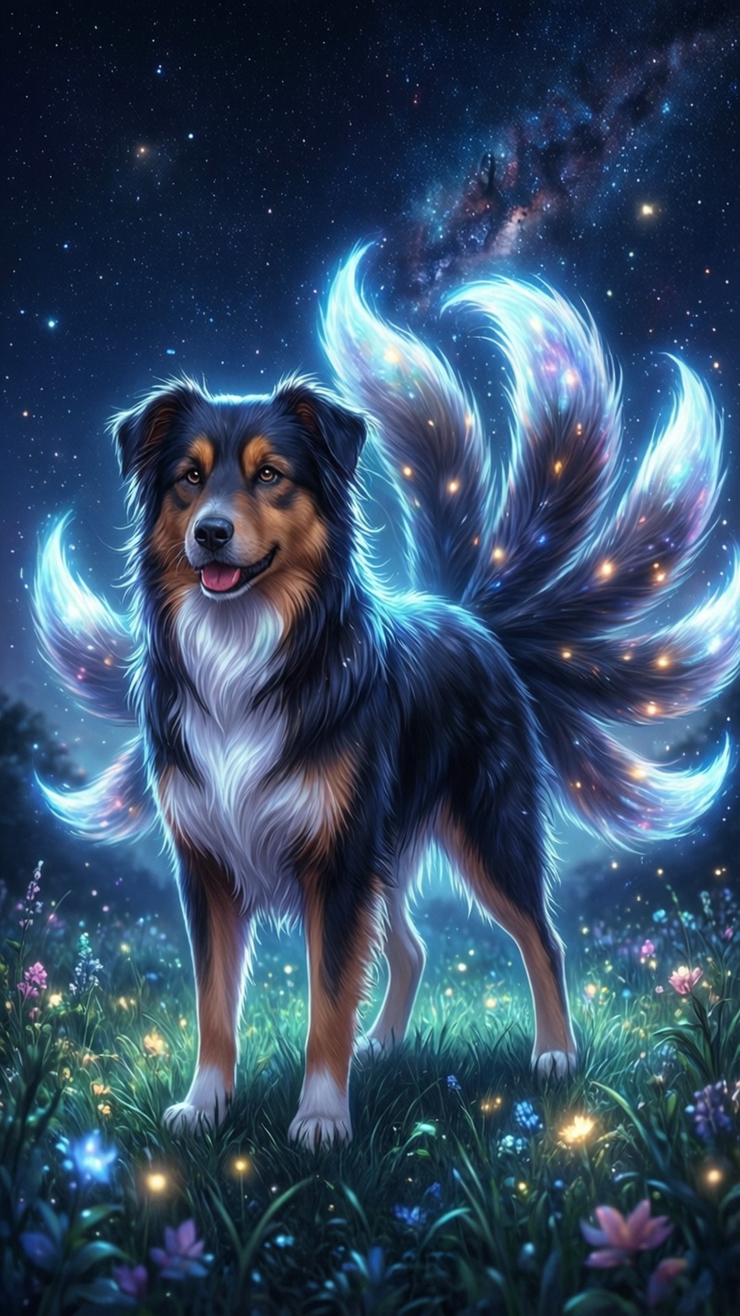 星落狐影 壁紙