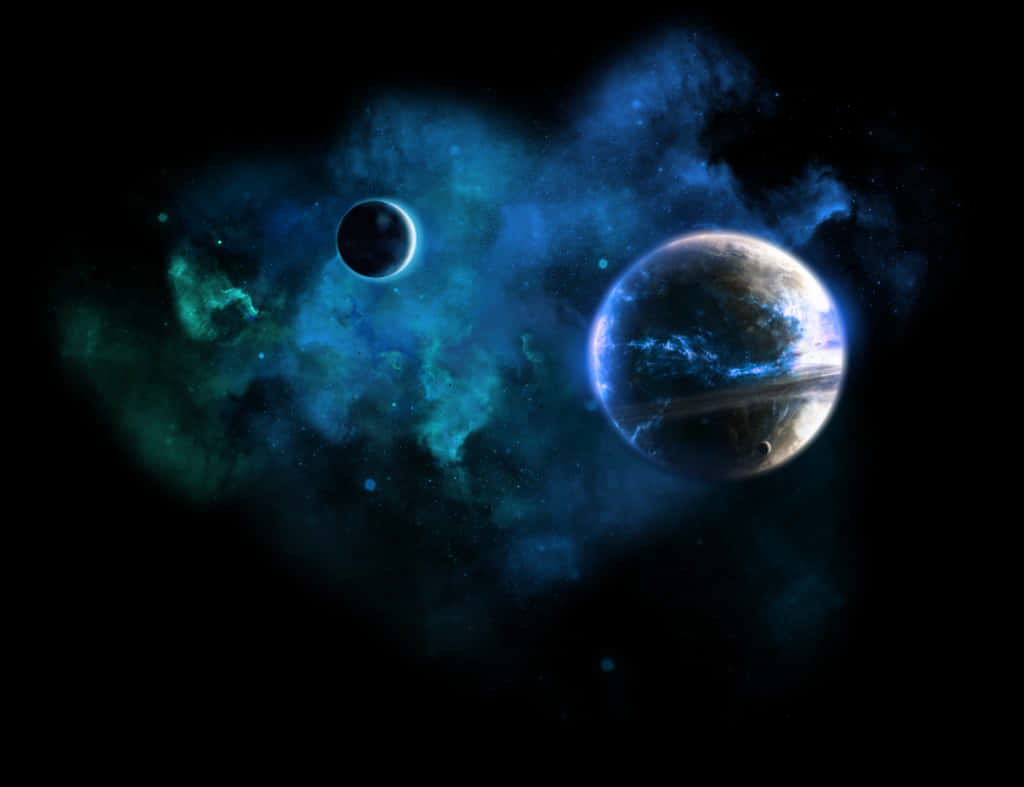 星雲中的天體 壁紙