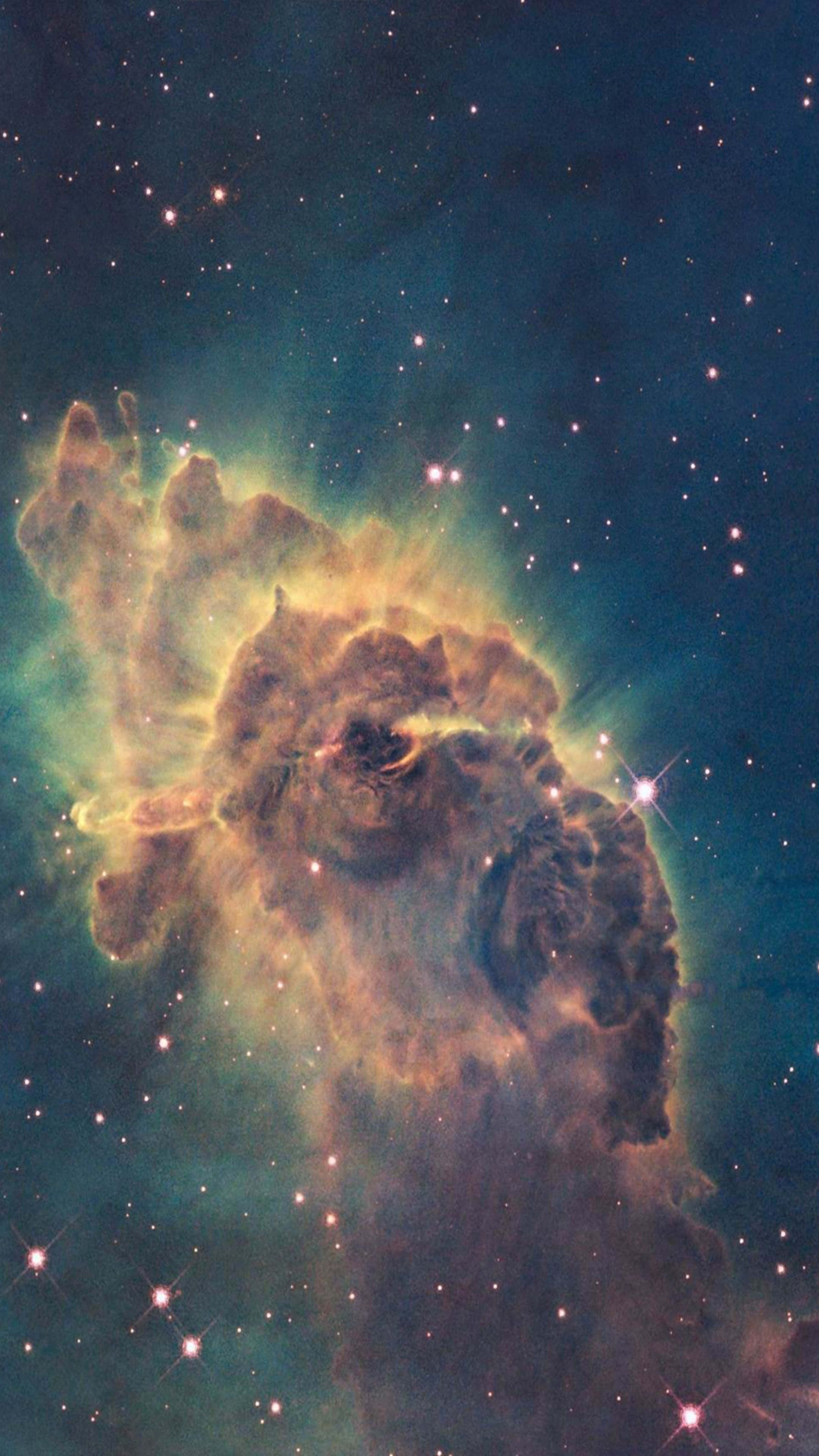 星雲與星辰交織的星雲 壁紙