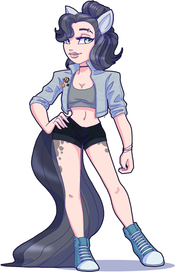 時尚擬人角色插畫 壁紙