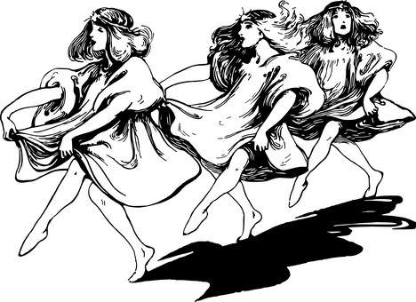 暗影中的舞動 壁紙