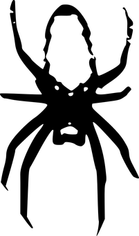 暗影蜘蛛剪影 壁紙