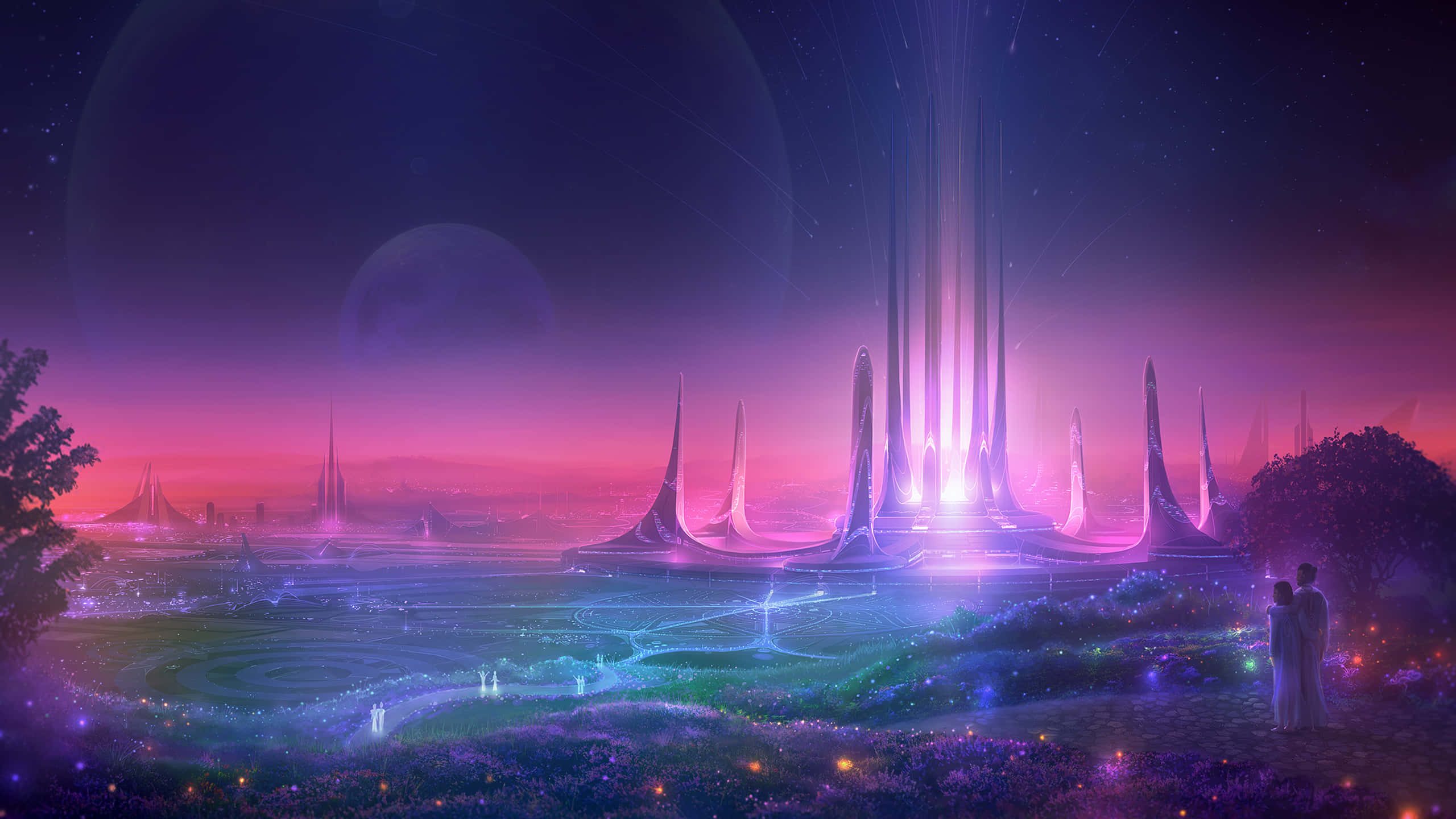 未來感背景 壁紙