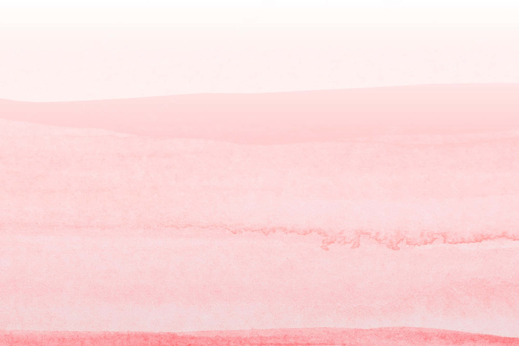 Pink Watercolor 桌布 壁紙 — 柔和分層的水彩洗滌在粉紅色中營造出夢幻般的抽象漸變背景。