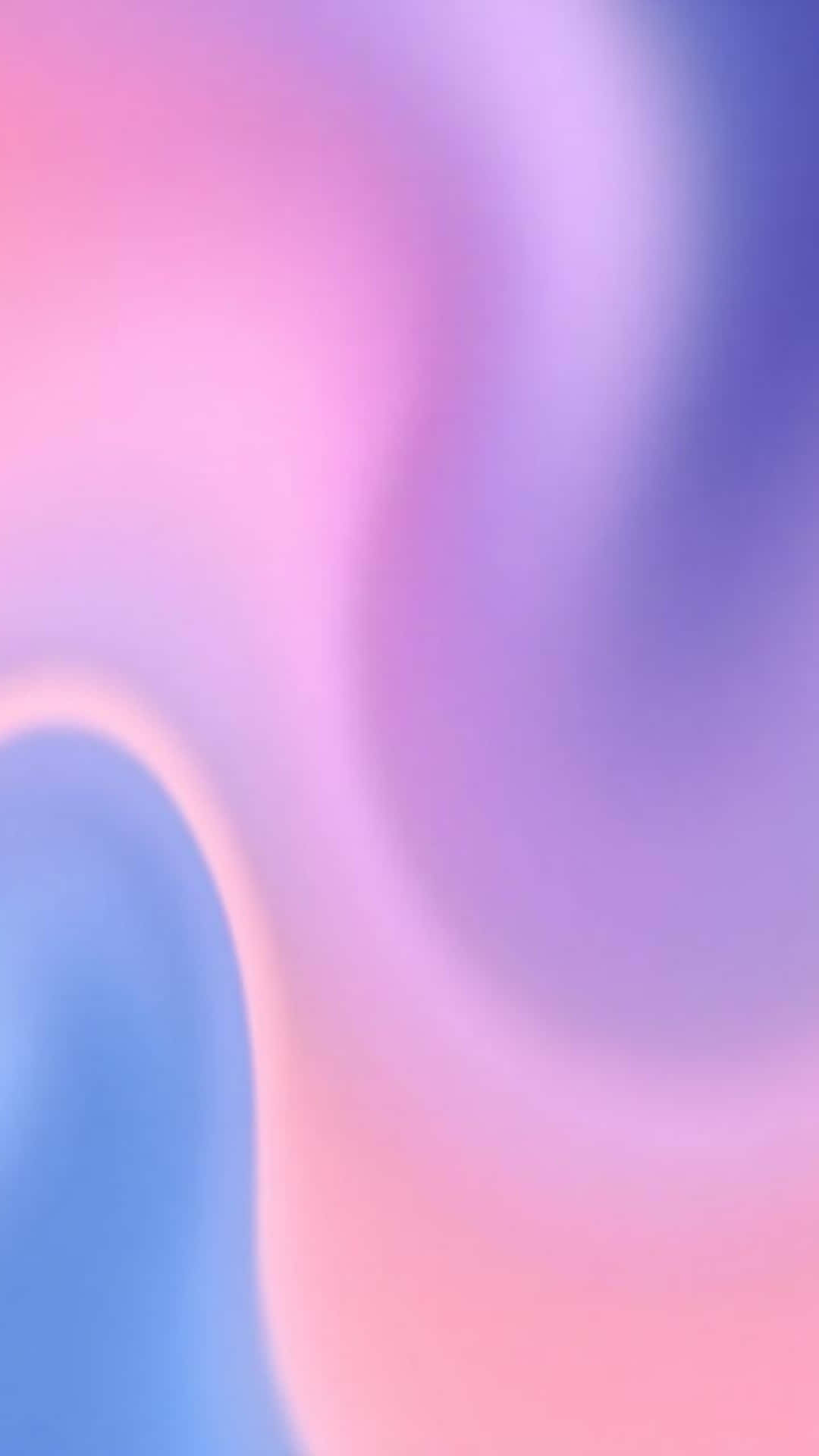 Soft Abstract Color Blur Wallpaper 壁紙 — 柔和旋轉的粉紅薰衣草和藍色漸變營造出夢幻般的抽象背景。