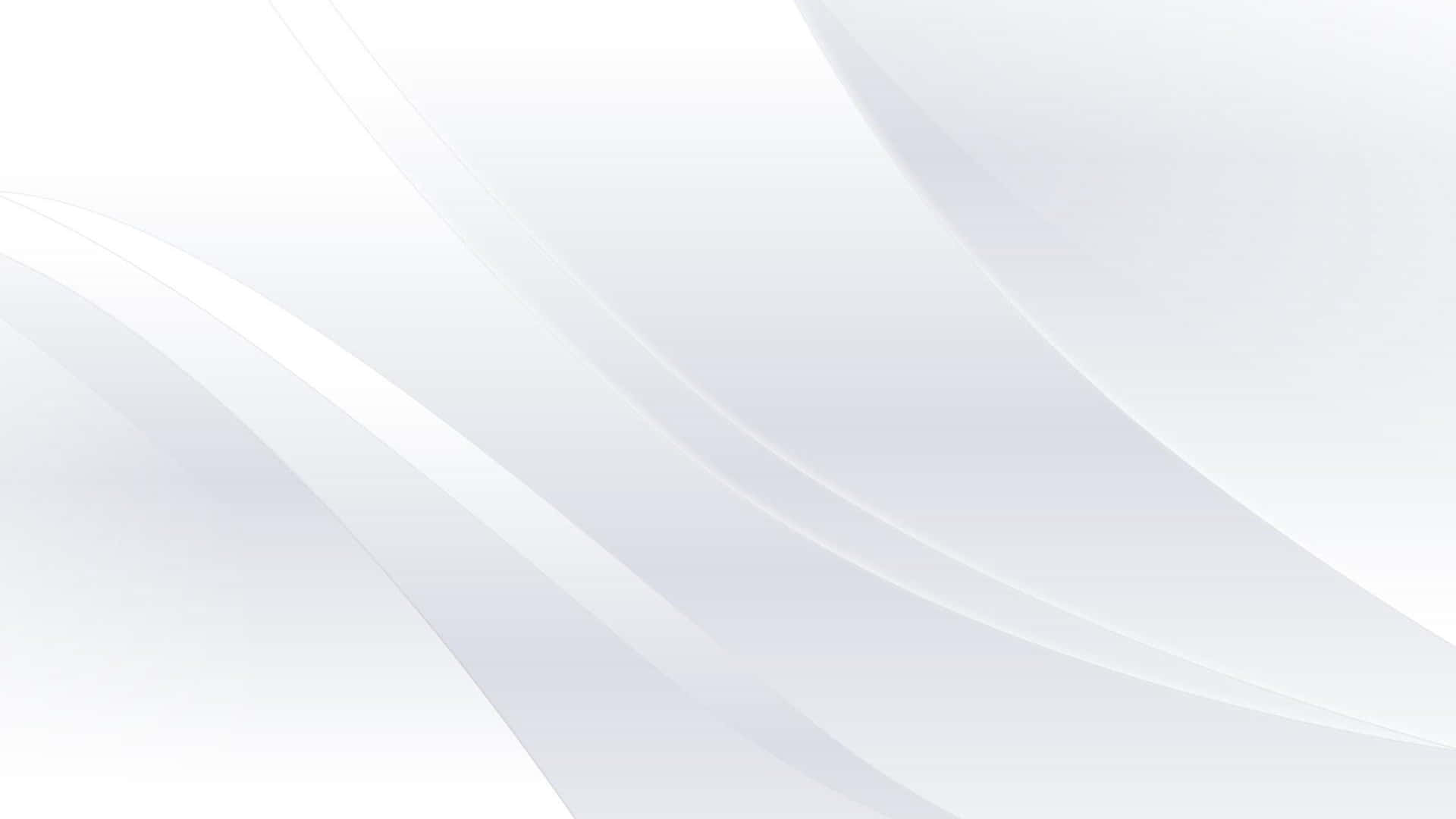 Abstract Lines 桌布 壁紙 — 柔和流動的白色曲線，以柔和的漸變和流暢的運動線條，營造出極簡抽象背景。