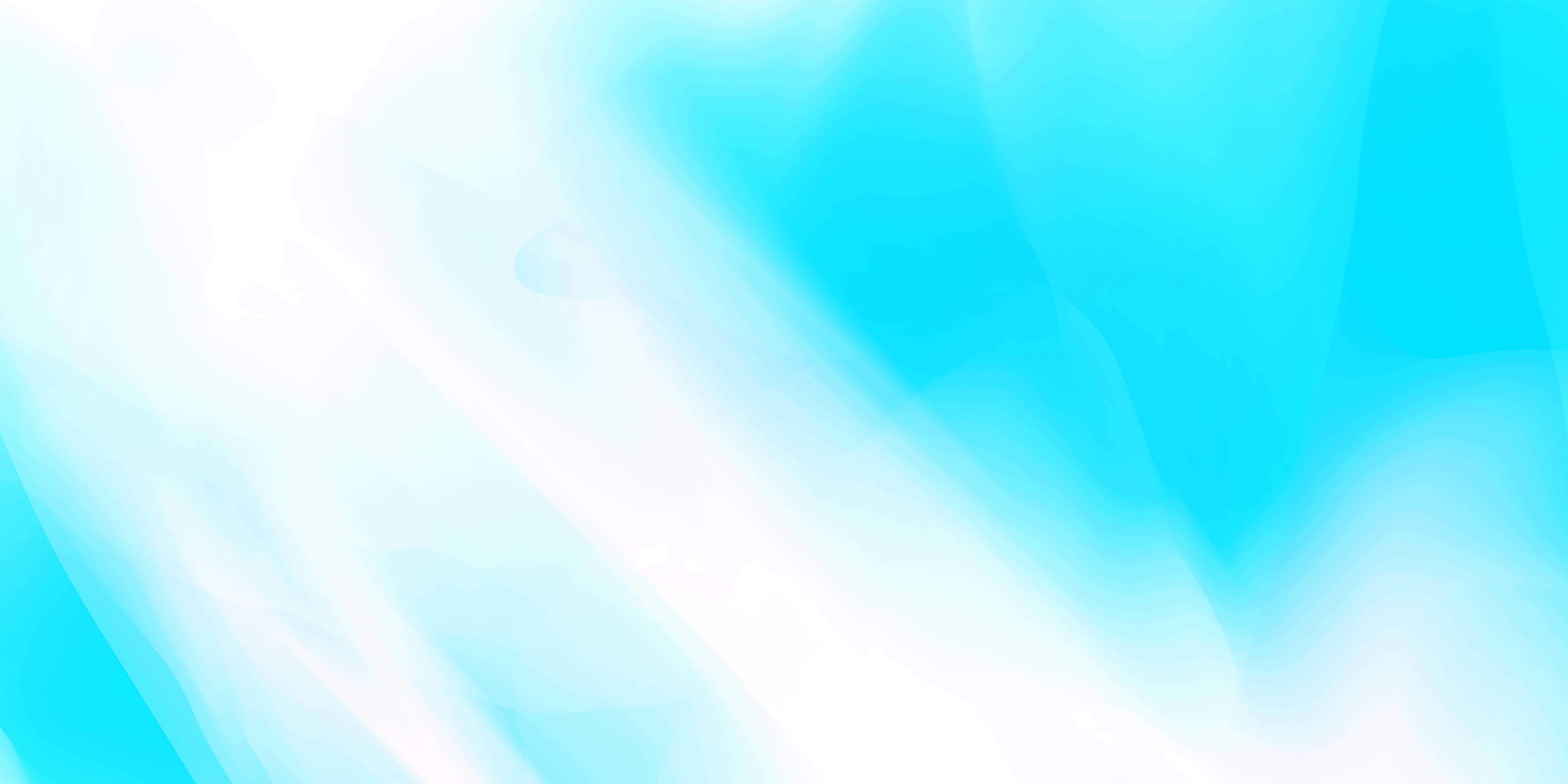 Pastel Blue 桌布 壁紙 — 柔和流動的青色和白色漸變，營造出帶有柔和光線的寧靜抽象背景。