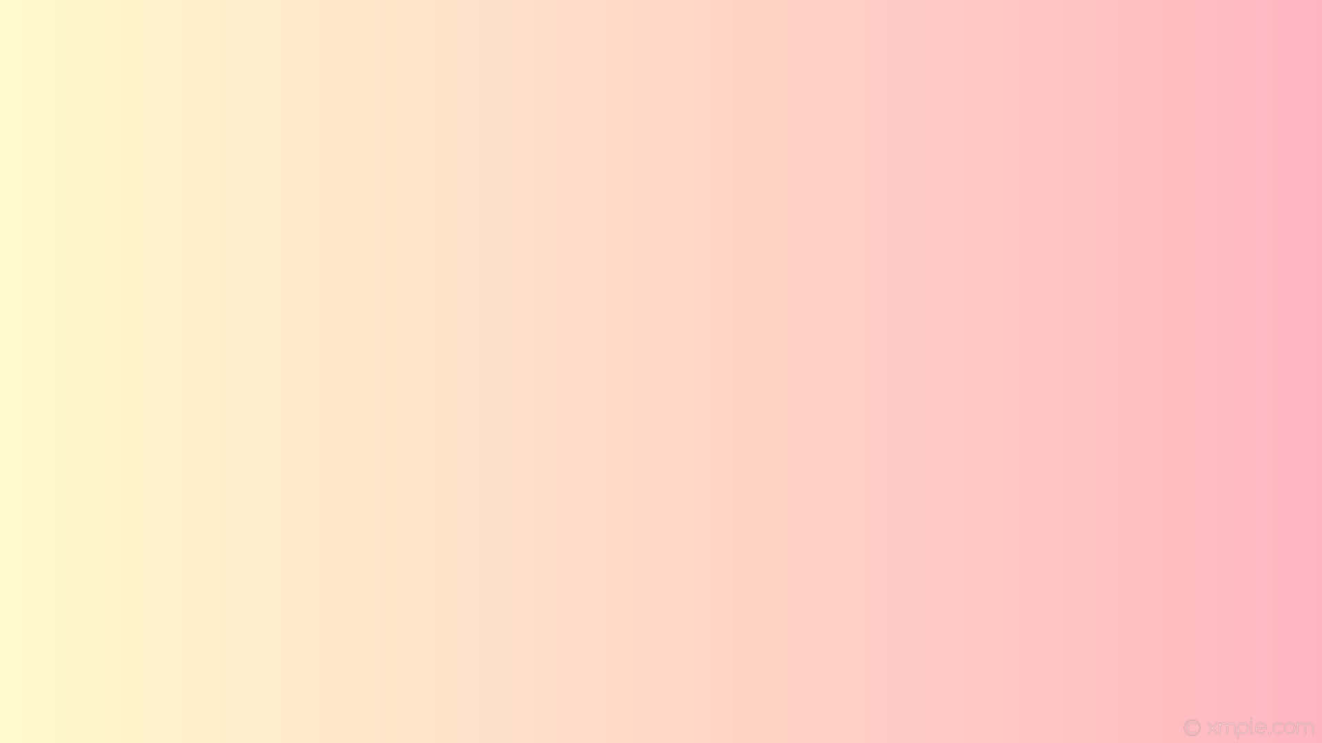 Pastel Pink And Yellow 桌布 壁紙 — 柔和漸層壁紙，從淡黃色過渡到溫柔粉紅色，帶有垂直條紋。