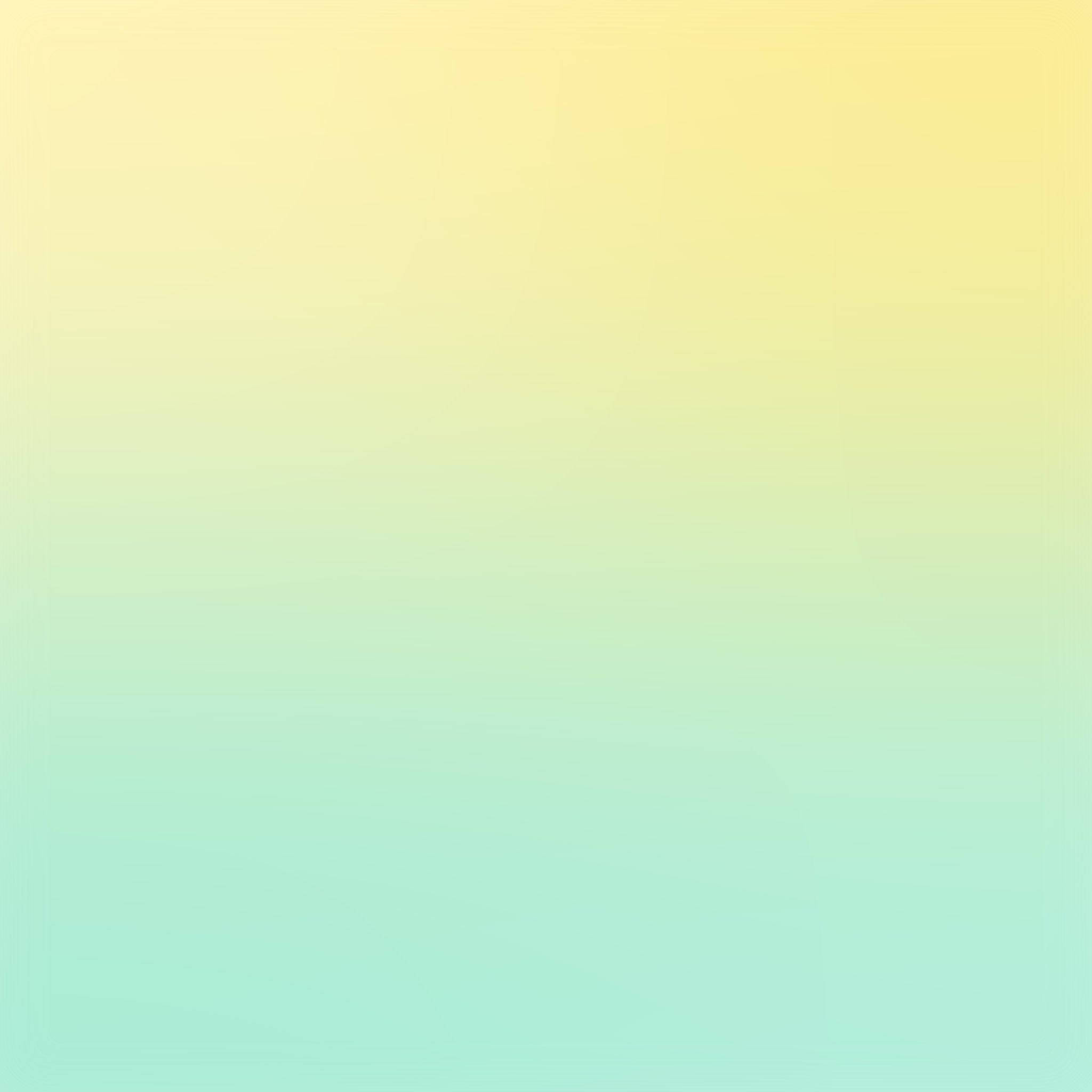 Pastel Yellow Aesthetic 桌布 壁紙 — 柔和漸層壁紙，從淡黃色過渡到薄荷綠色，帶有微妙的紋理筆觸效果。