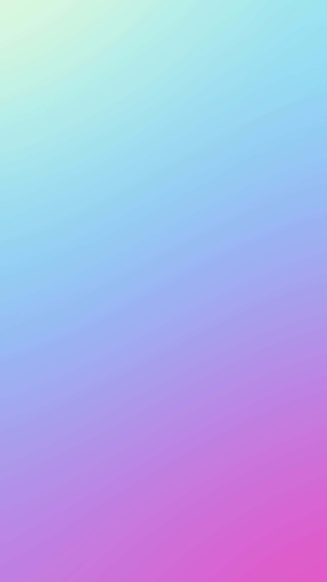 Pastel Gradient 桌布 壁紙 — 柔和漸層壁紙，從薄荷綠過渡到青色、薰衣草紫和洋紅色。