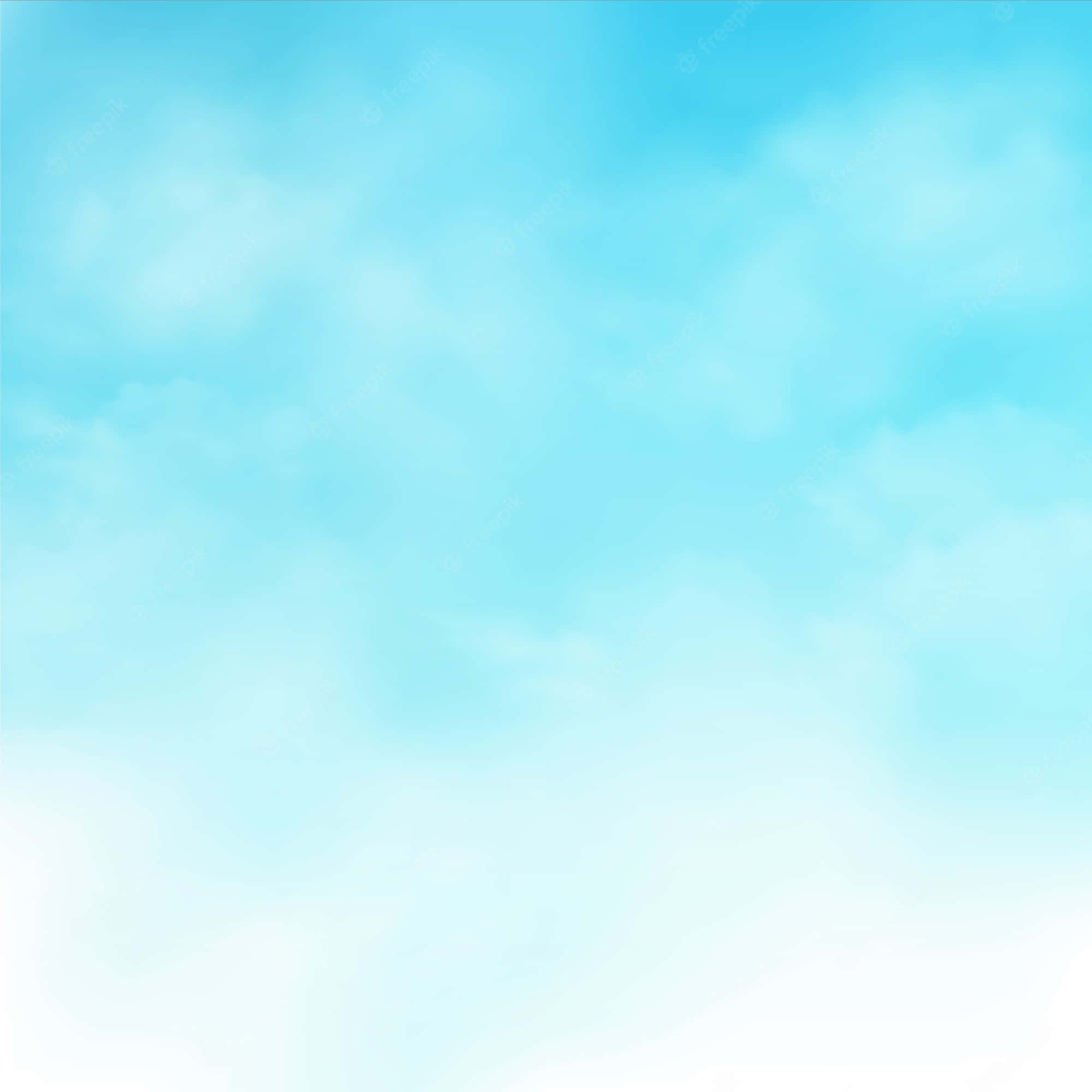 背景 桌布 壁紙 — 柔和漸變天空，帶有縷縷白雲，呈現平靜的藍白色調。