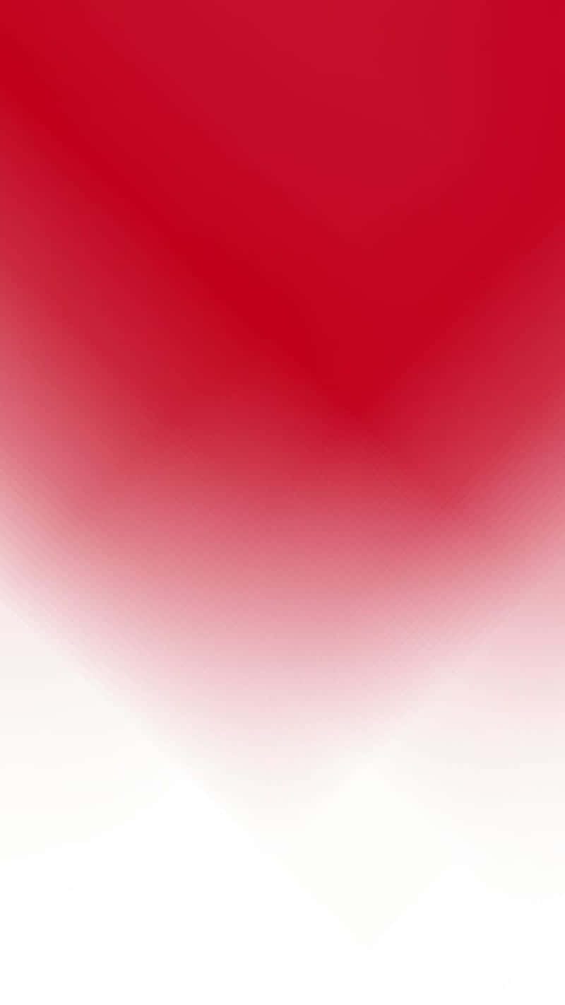 Red And White 桌布 壁紙 — 柔和漸變從頂部的深紅色過渡到底部的純白色，營造出極簡抽象背景。