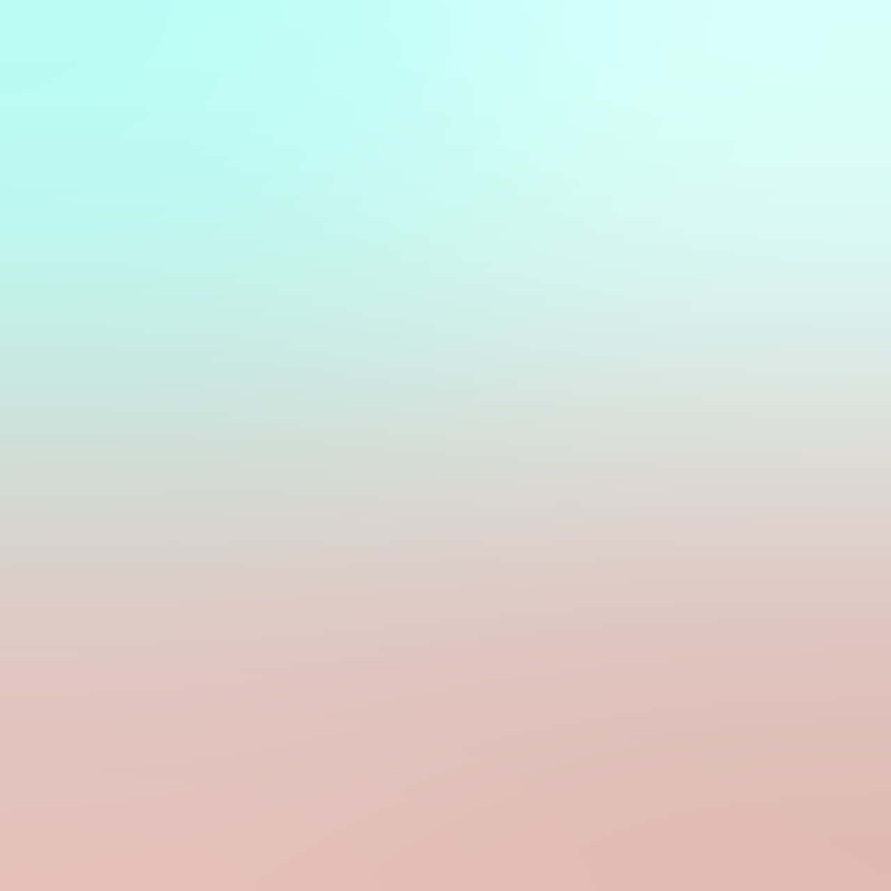 Pastel Gradient 桌布 壁紙 — 柔和漸變的天空，從薄荷綠過渡到腮紅粉紅，沒有可見的物體或地平線。