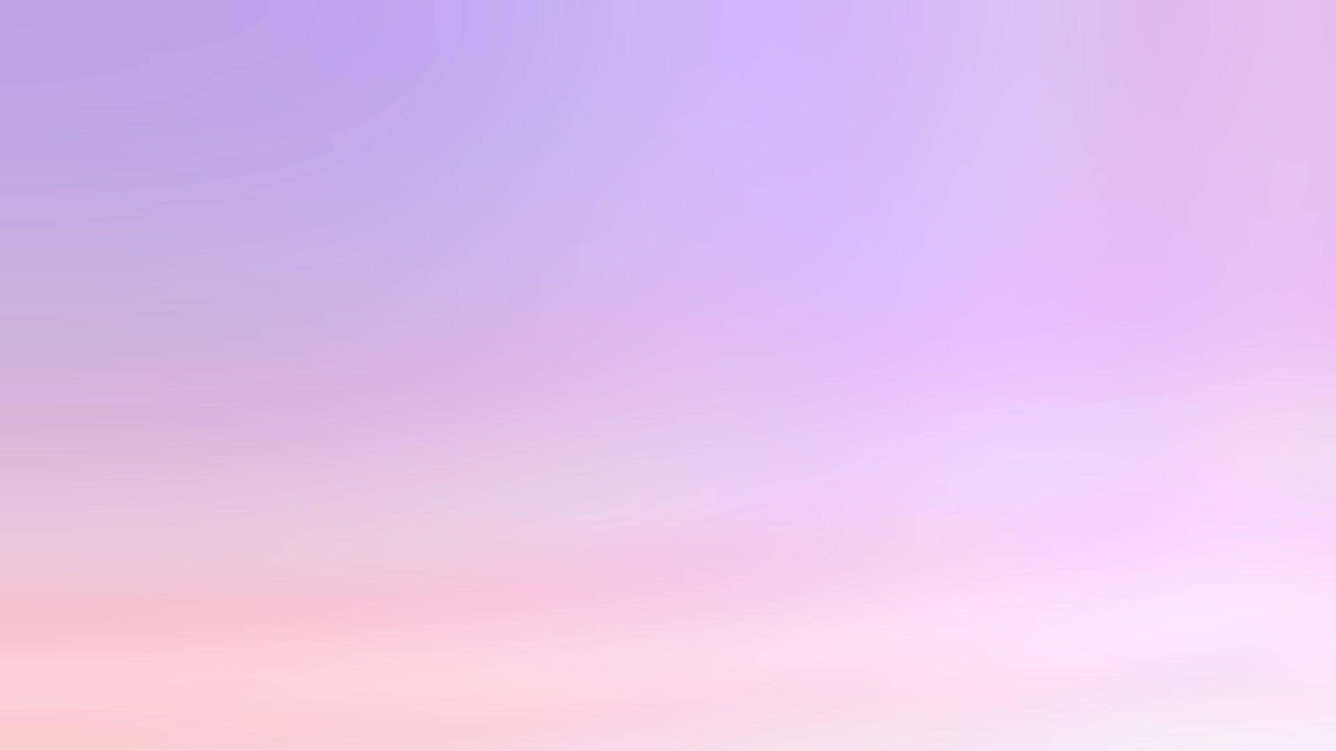 Pastel Ombre 桌布 壁紙 — 柔和漸變的天空，從薰衣草紫過渡到腮紅粉，帶有細膩的筆觸紋理。