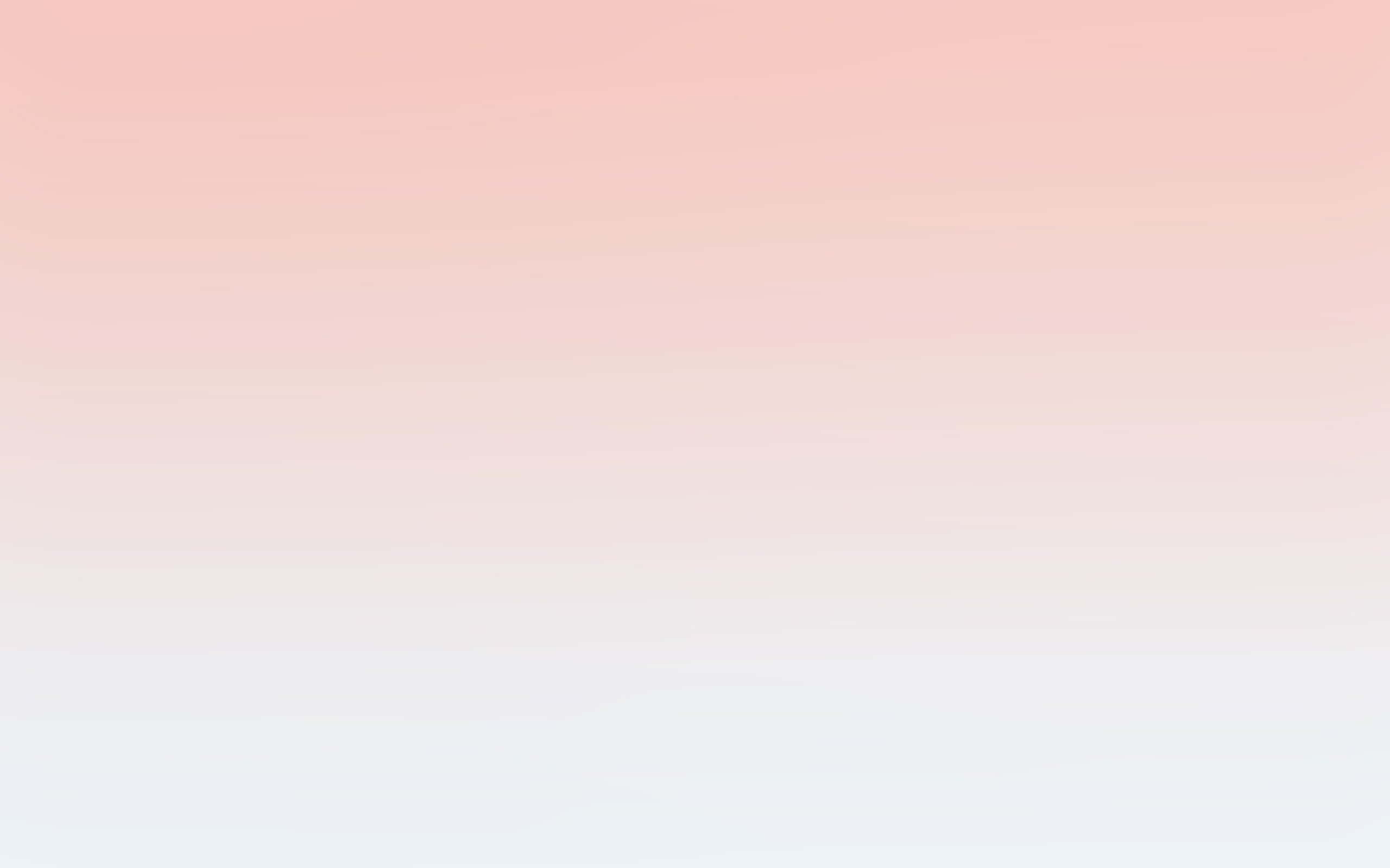 Gradient 桌布 壁紙 — 柔和漸變的天空從蜜桃色過渡到淡藍色，營造出寧靜簡約的背景。