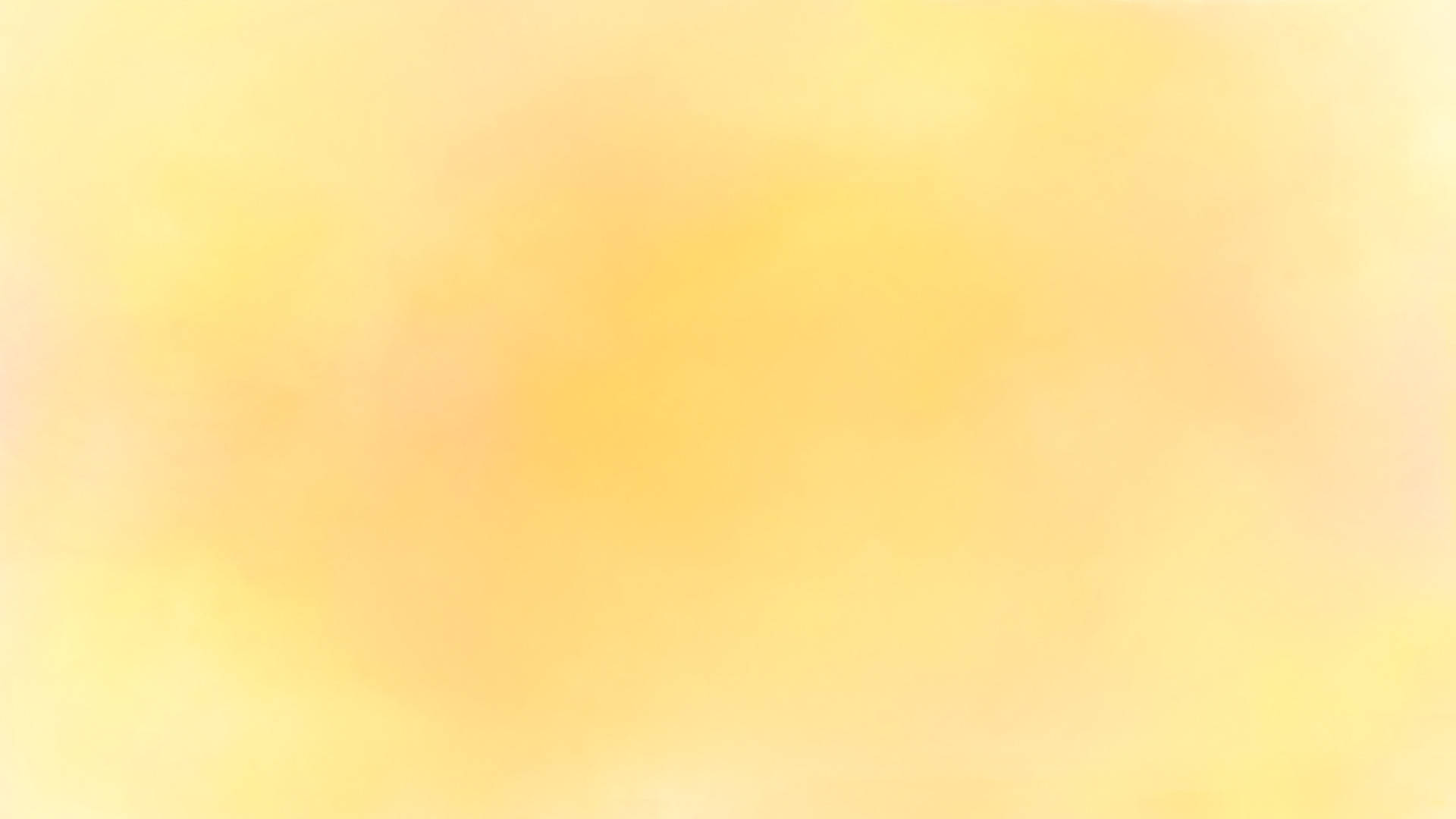 Gradient 桌布 壁紙 — 柔和漸變的暖黃與蜜桃色調，在水彩洗滌中無縫融合。