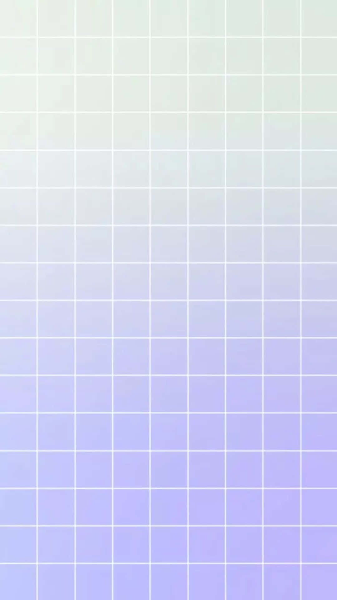 Gradient 桌布 壁紙 — 柔和漸變網格壁紙，從淡綠色過渡到薰衣草色，帶有乾淨的白色線條。