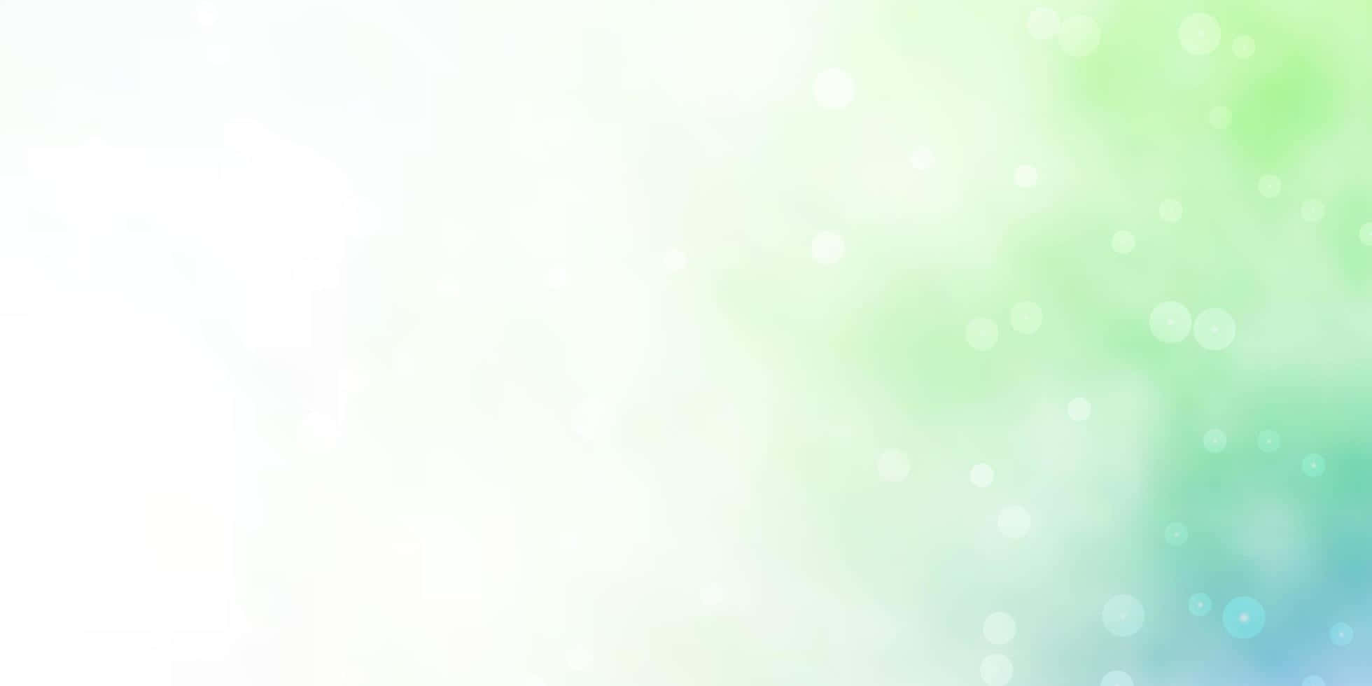 Bokeh 桌布 壁紙 — 柔和漸變背景，帶有柔和散景燈光，從白色過渡到薄荷綠和淺藍色。